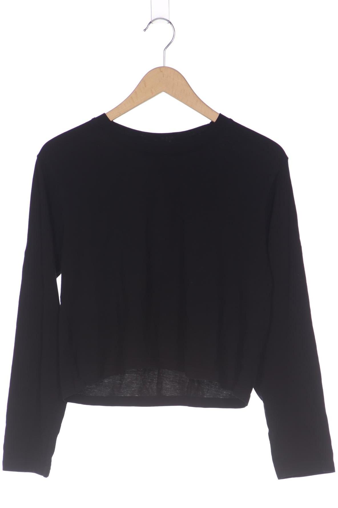 

Monki Damen Langarmshirt, schwarz, Gr. 36