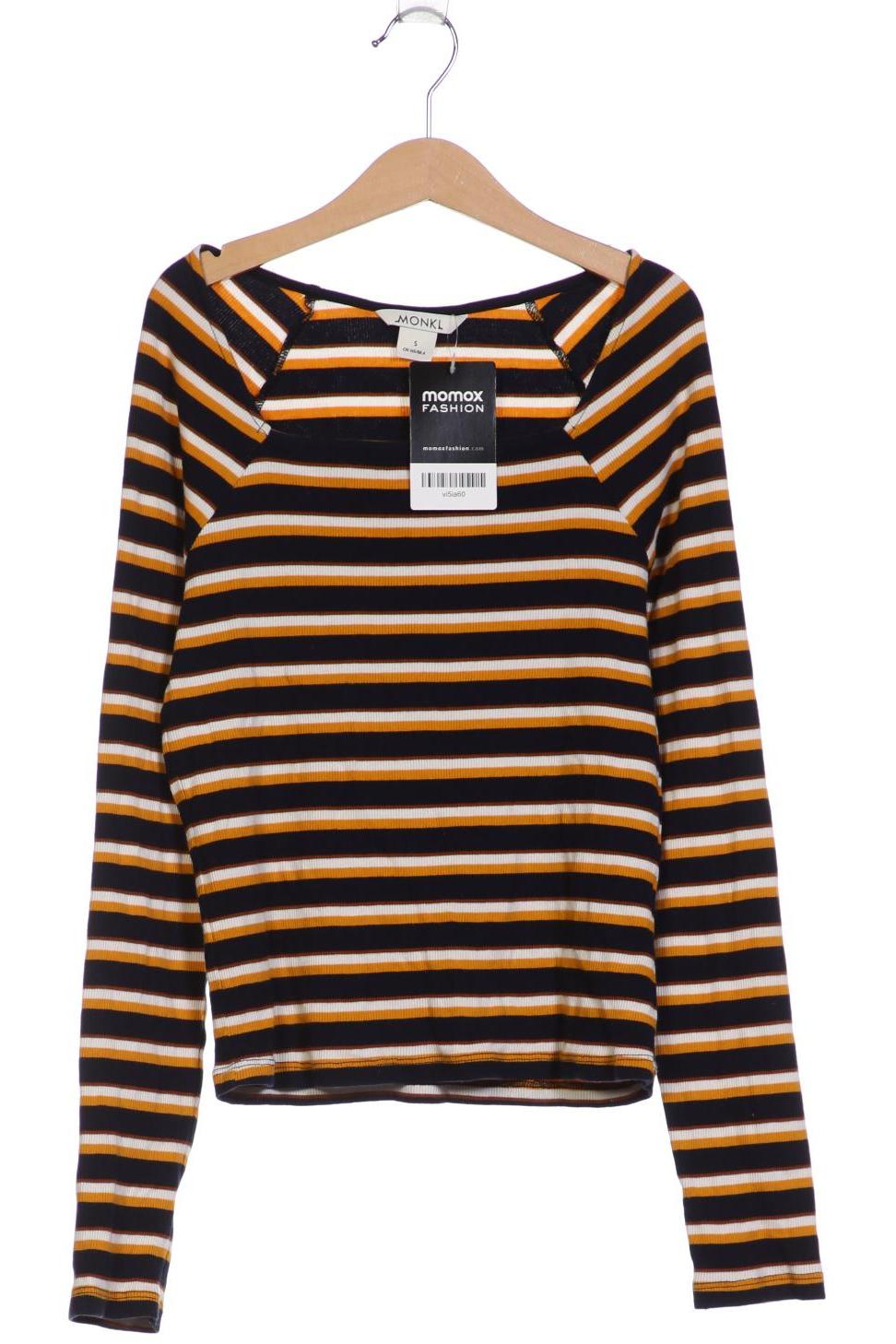 

Monki Damen Langarmshirt, marineblau, Gr. 36