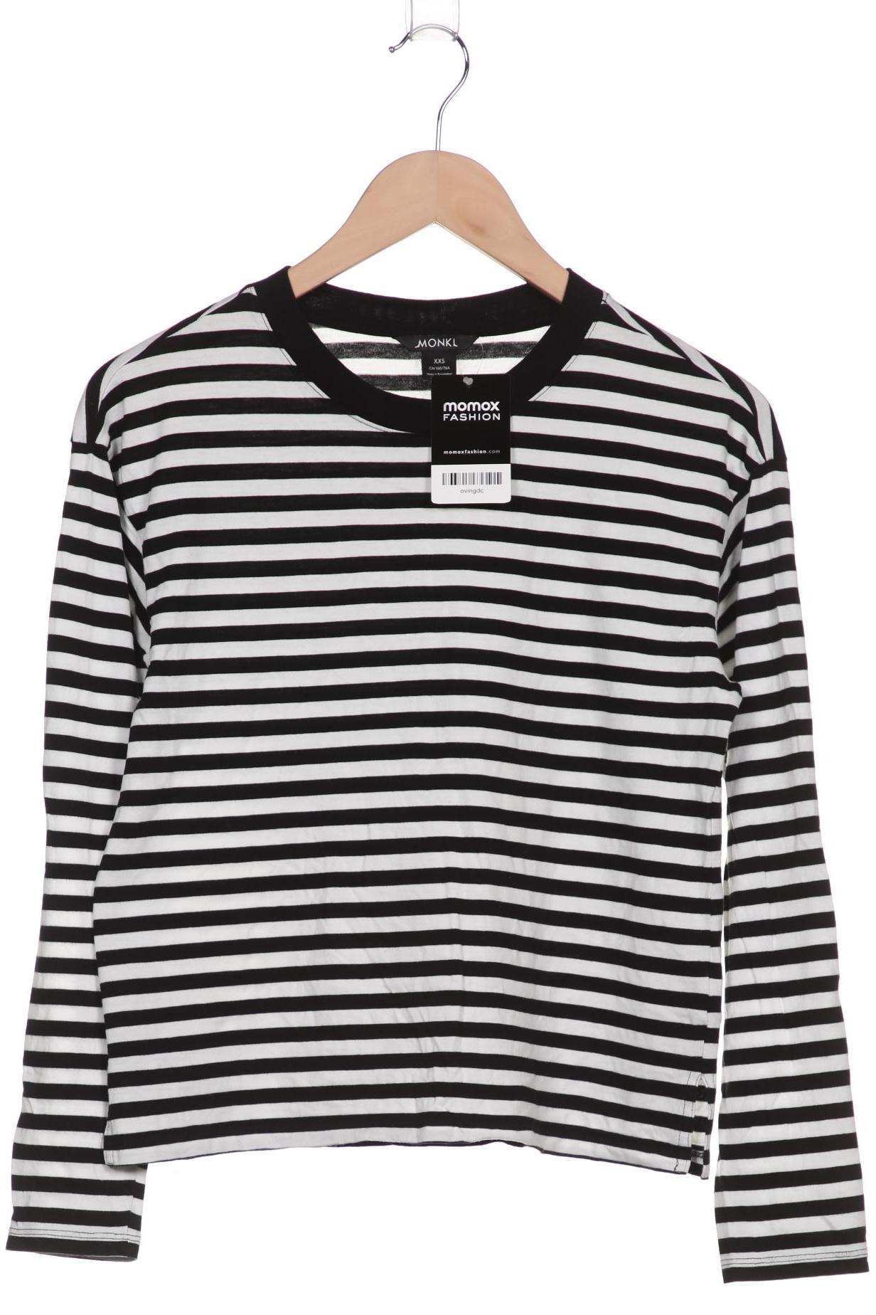 

Monki Damen Langarmshirt, schwarz, Gr. 32