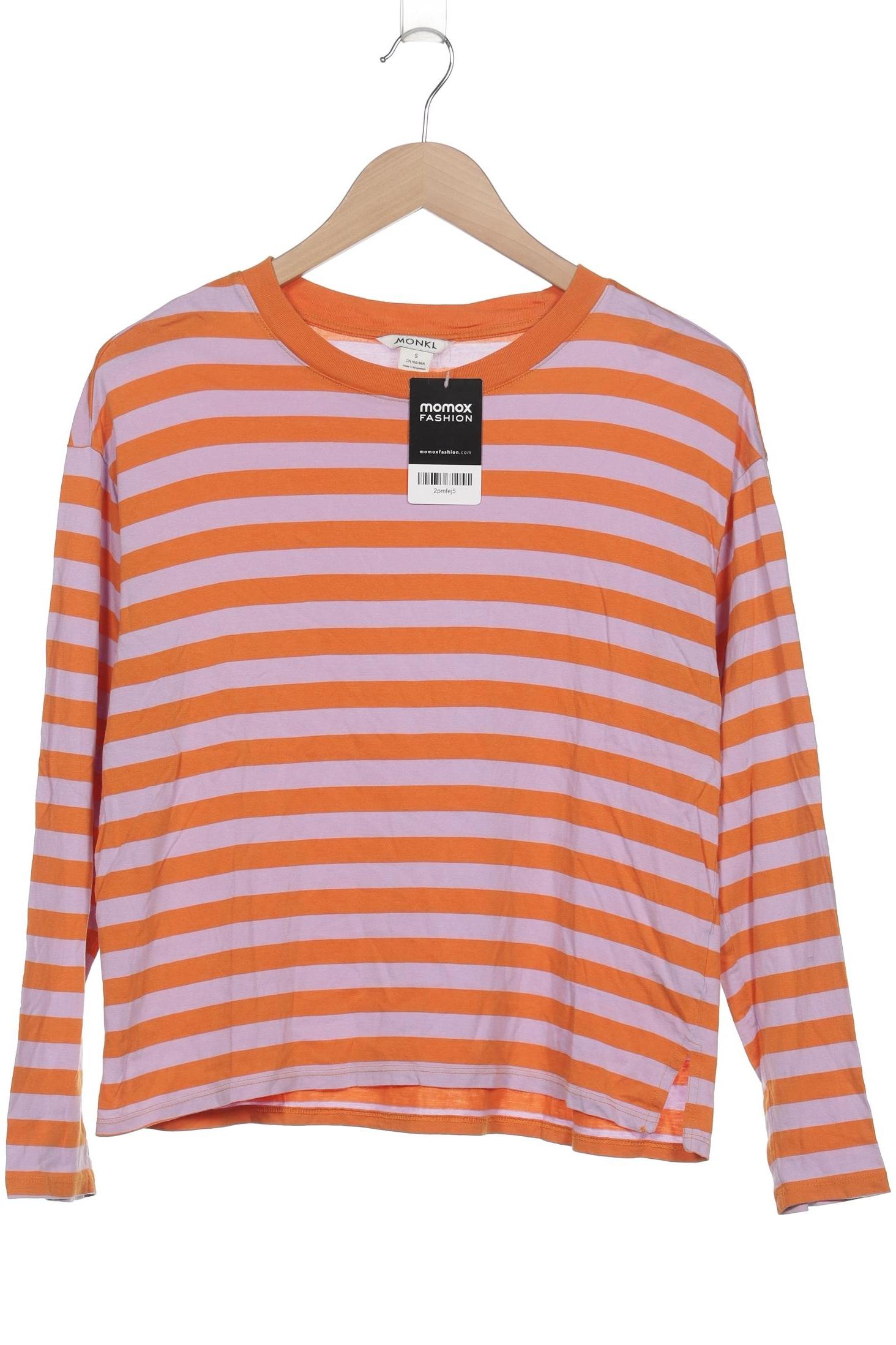 

Monki Damen Langarmshirt, orange, Gr. 36