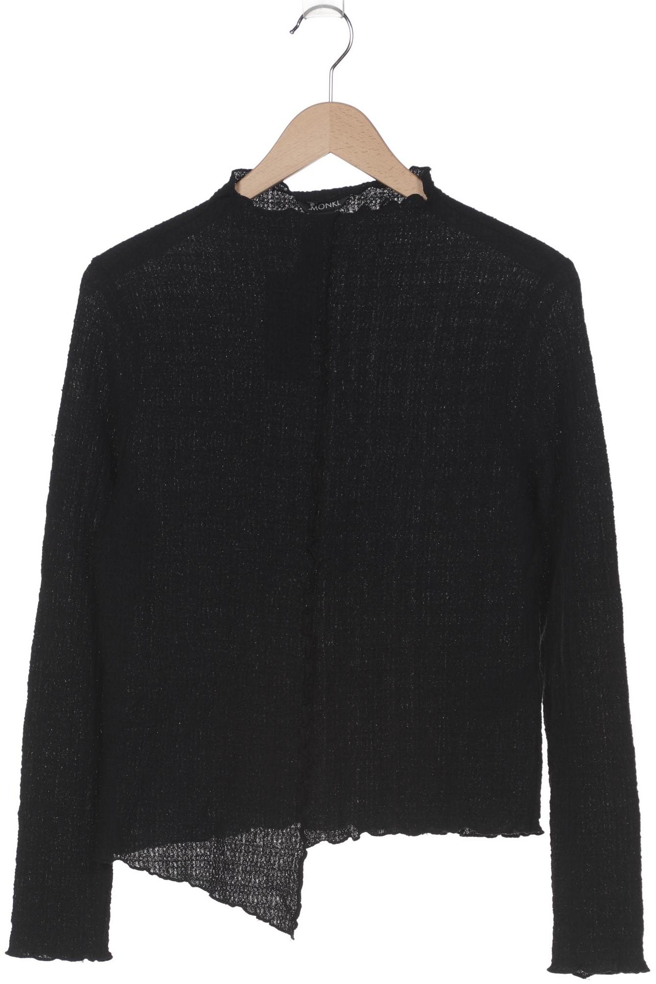 

Monki Damen Langarmshirt, schwarz, Gr. 42