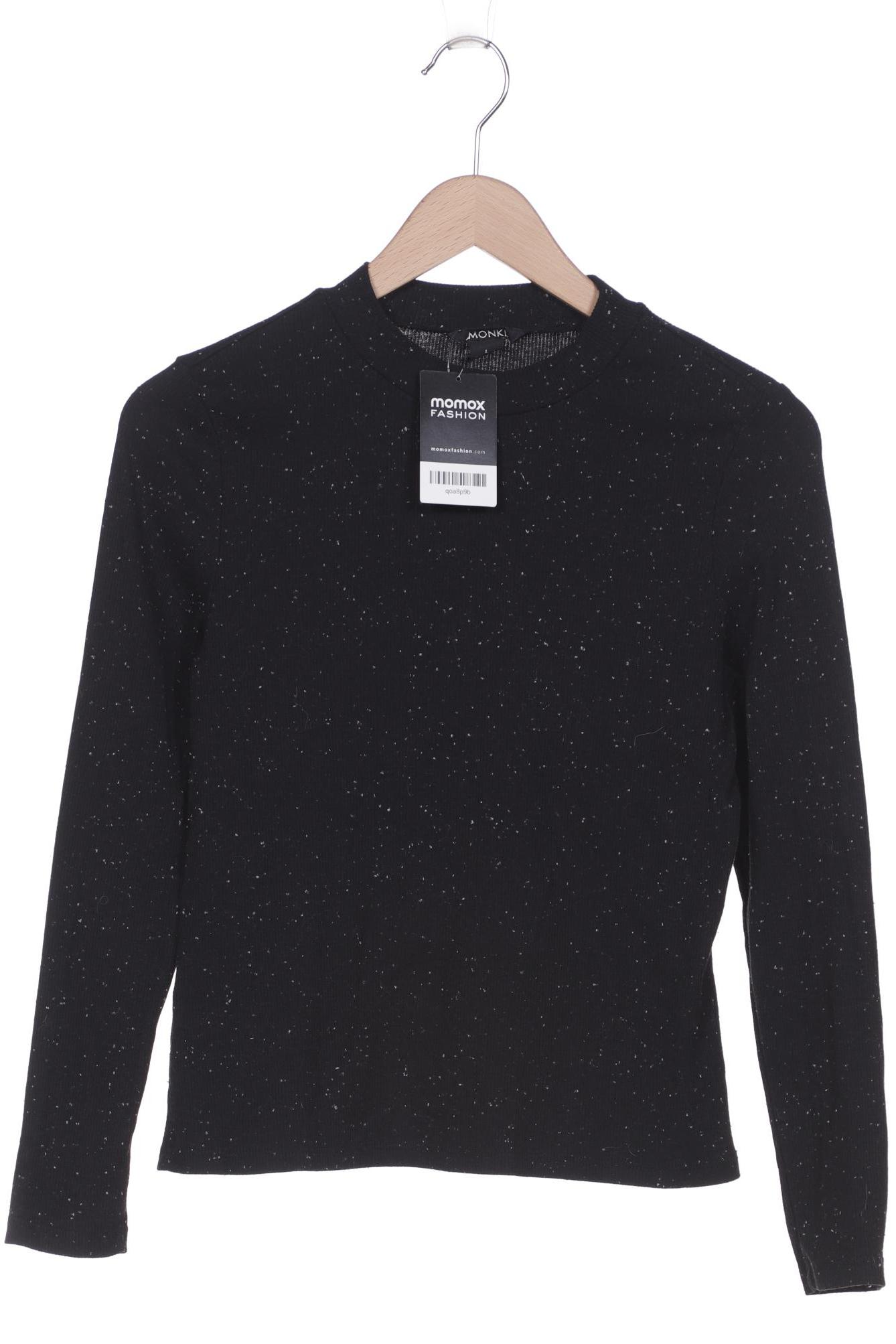 

MONKI Damen Langarmshirt, schwarz
