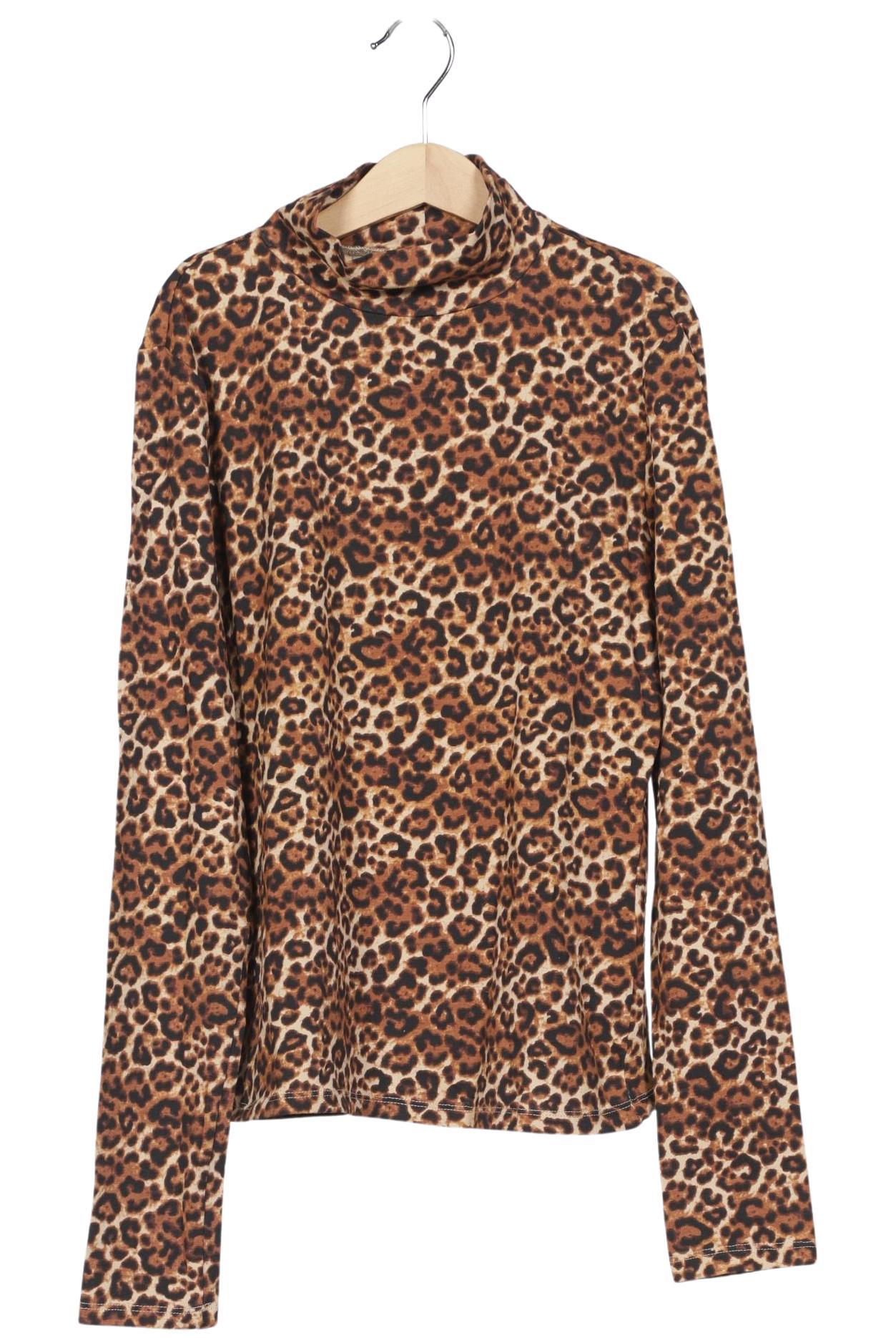 

Monki Damen Langarmshirt, braun, Gr. 38