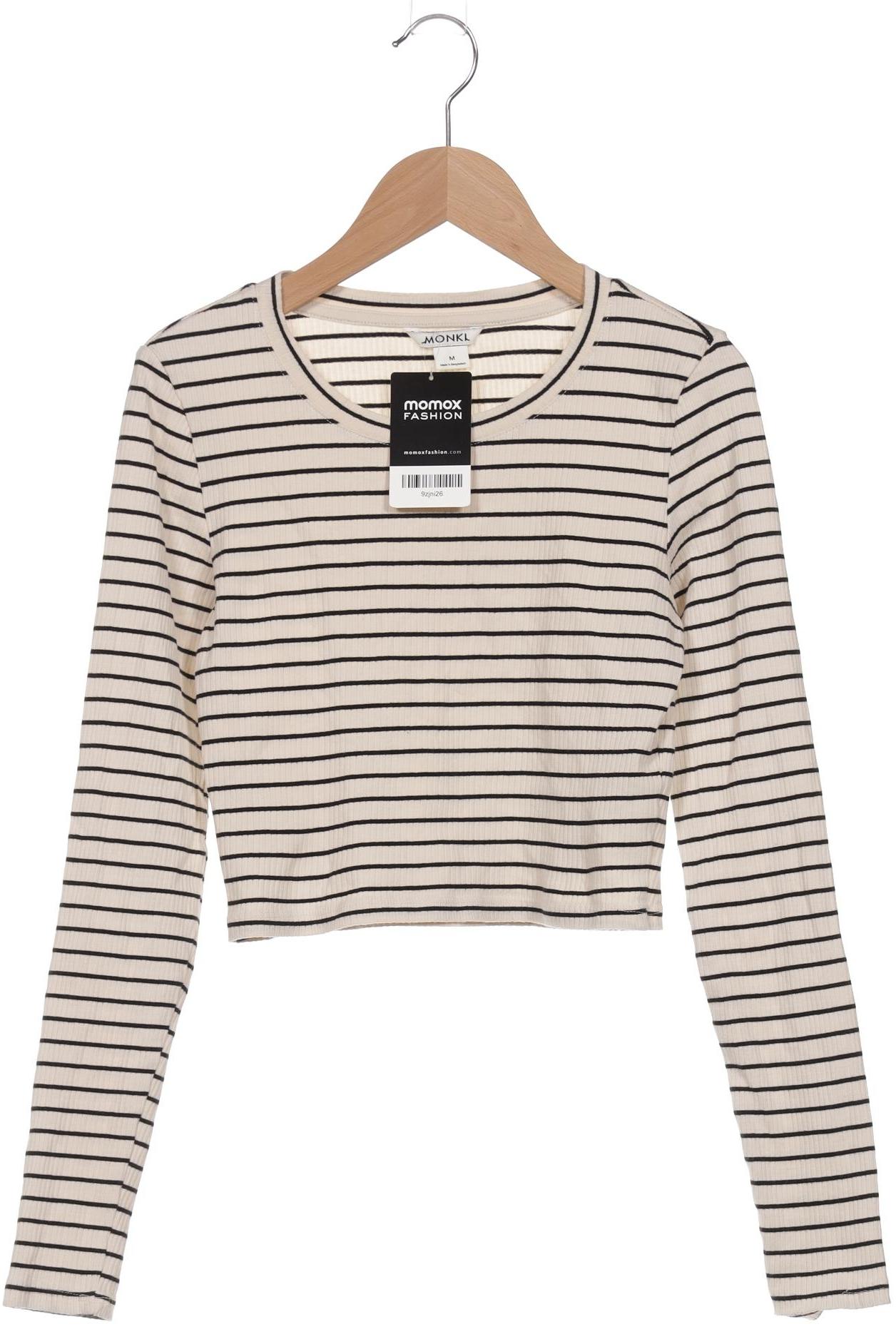 

Monki Damen Langarmshirt, beige, Gr. 38