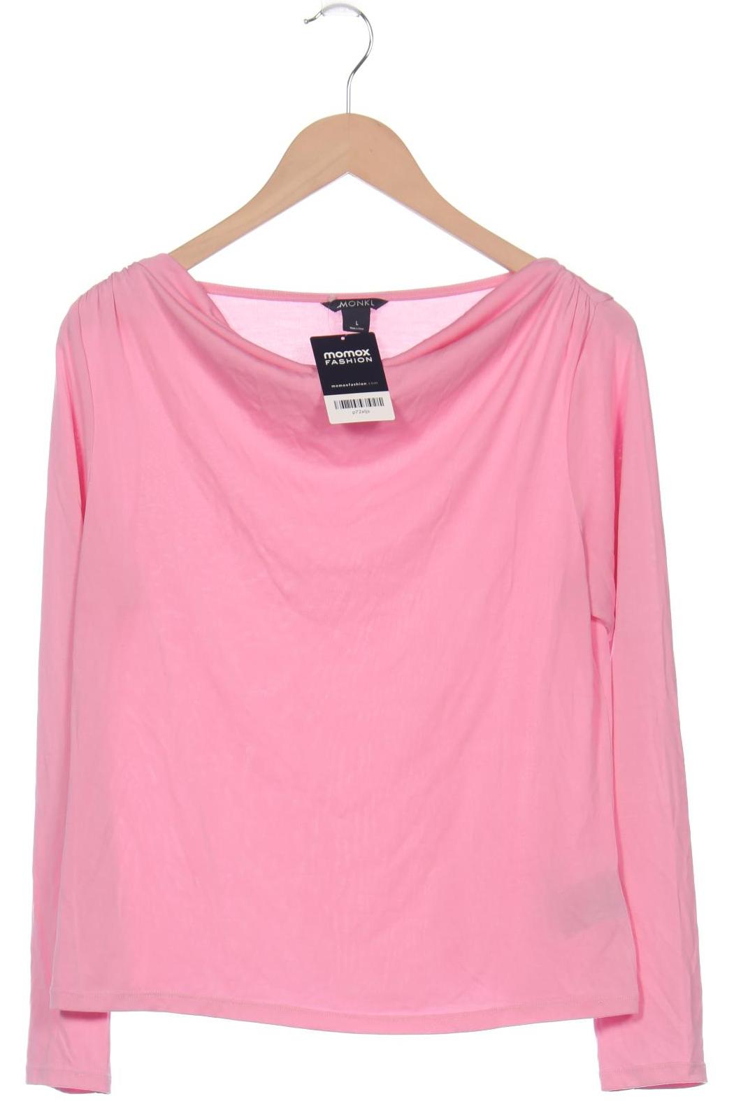 

Monki Damen Langarmshirt, pink, Gr. 42