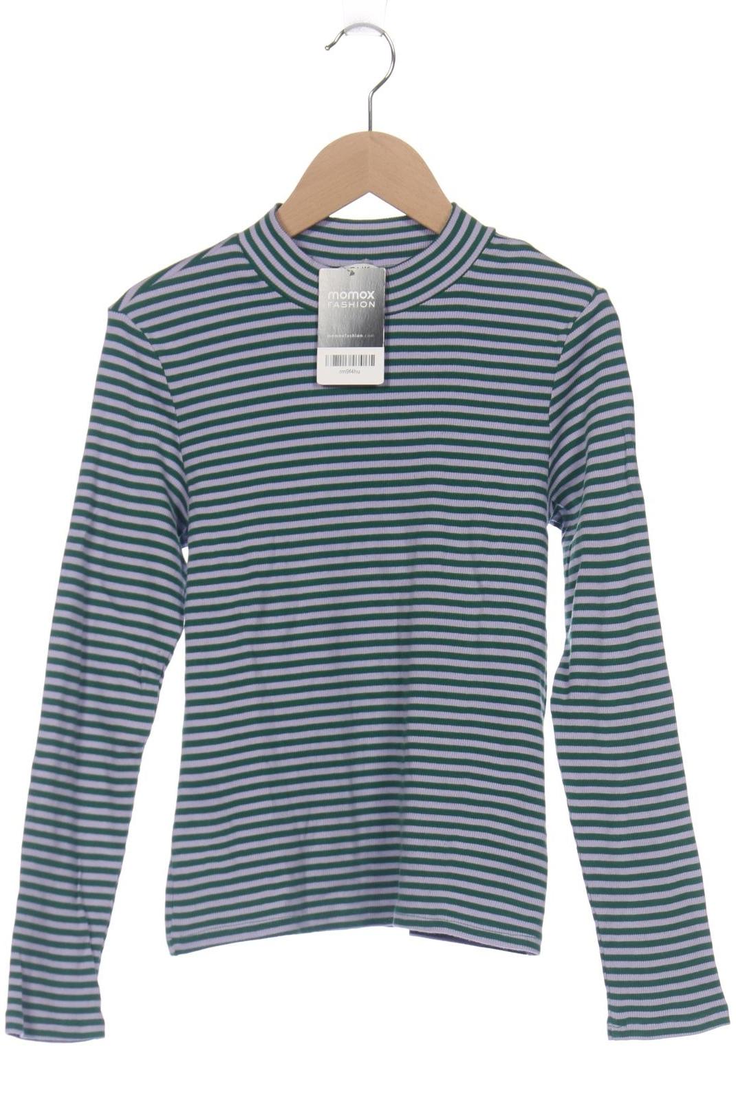 

Monki Damen Langarmshirt, grün, Gr. 36