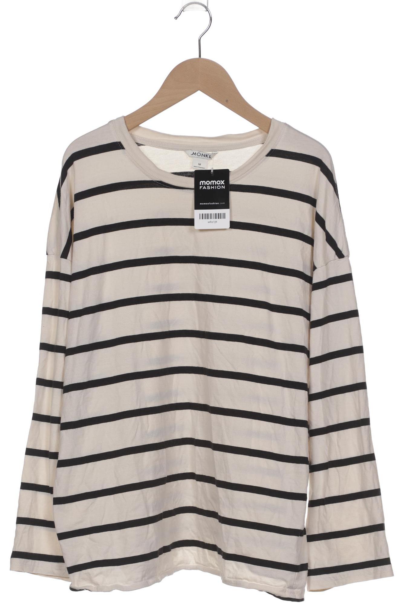 

Monki Damen Langarmshirt, cremeweiß, Gr. 38