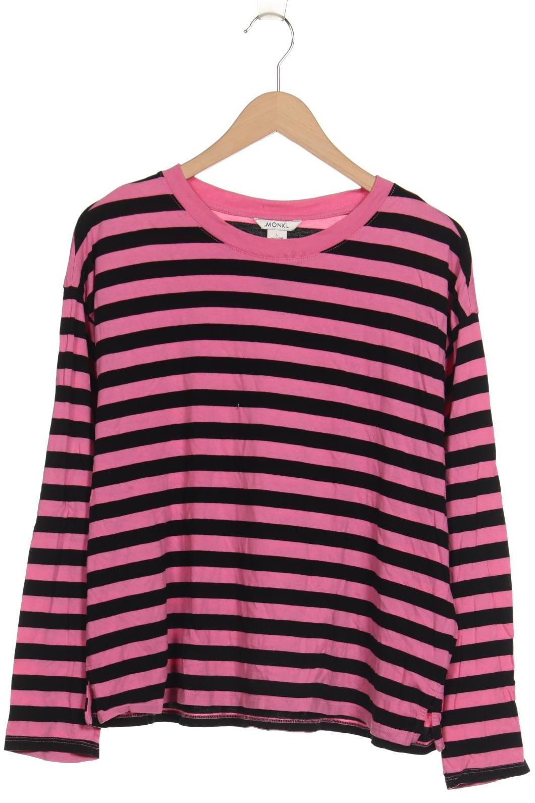 

Monki Damen Langarmshirt, pink, Gr. 42