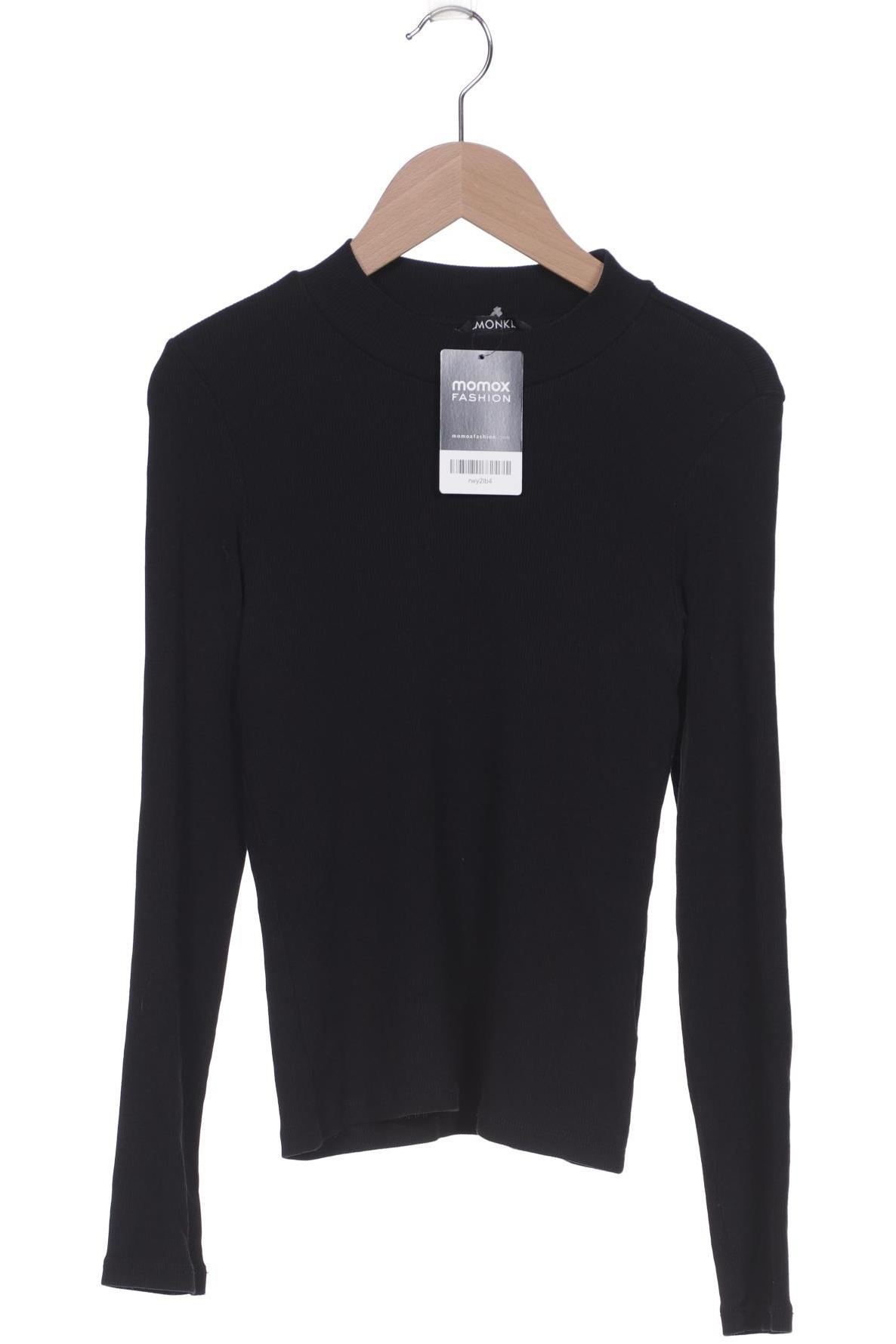 

MONKI Damen Langarmshirt, schwarz