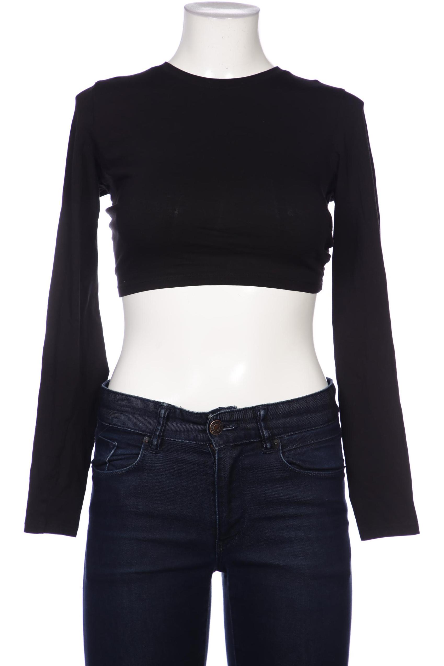 

MONKI Damen Langarmshirt, schwarz