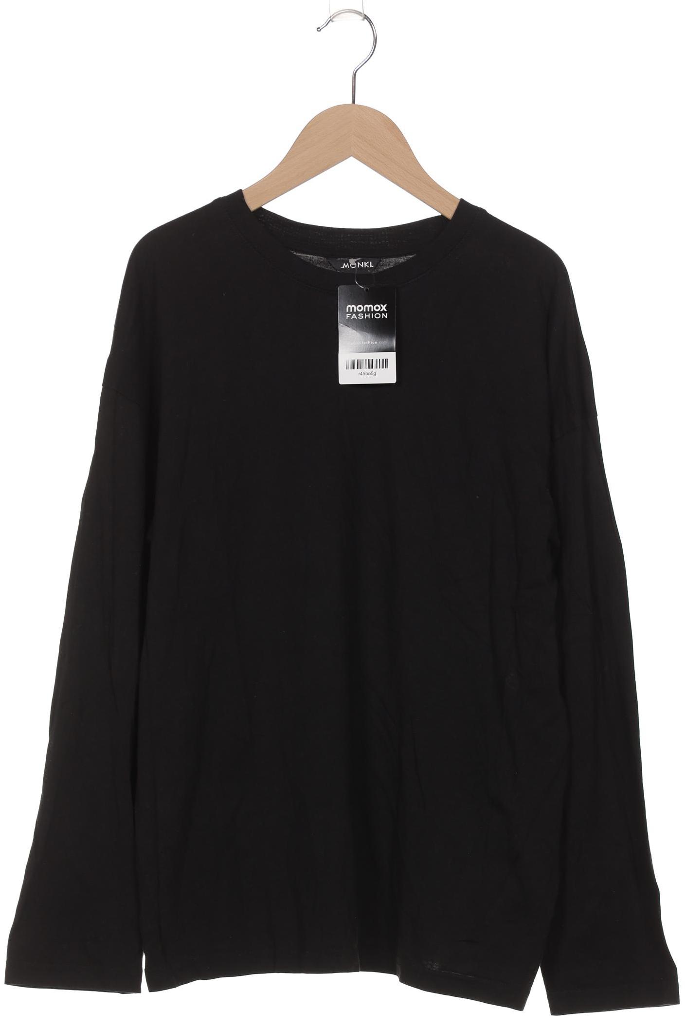 

Monki Damen Langarmshirt, schwarz, Gr. 36