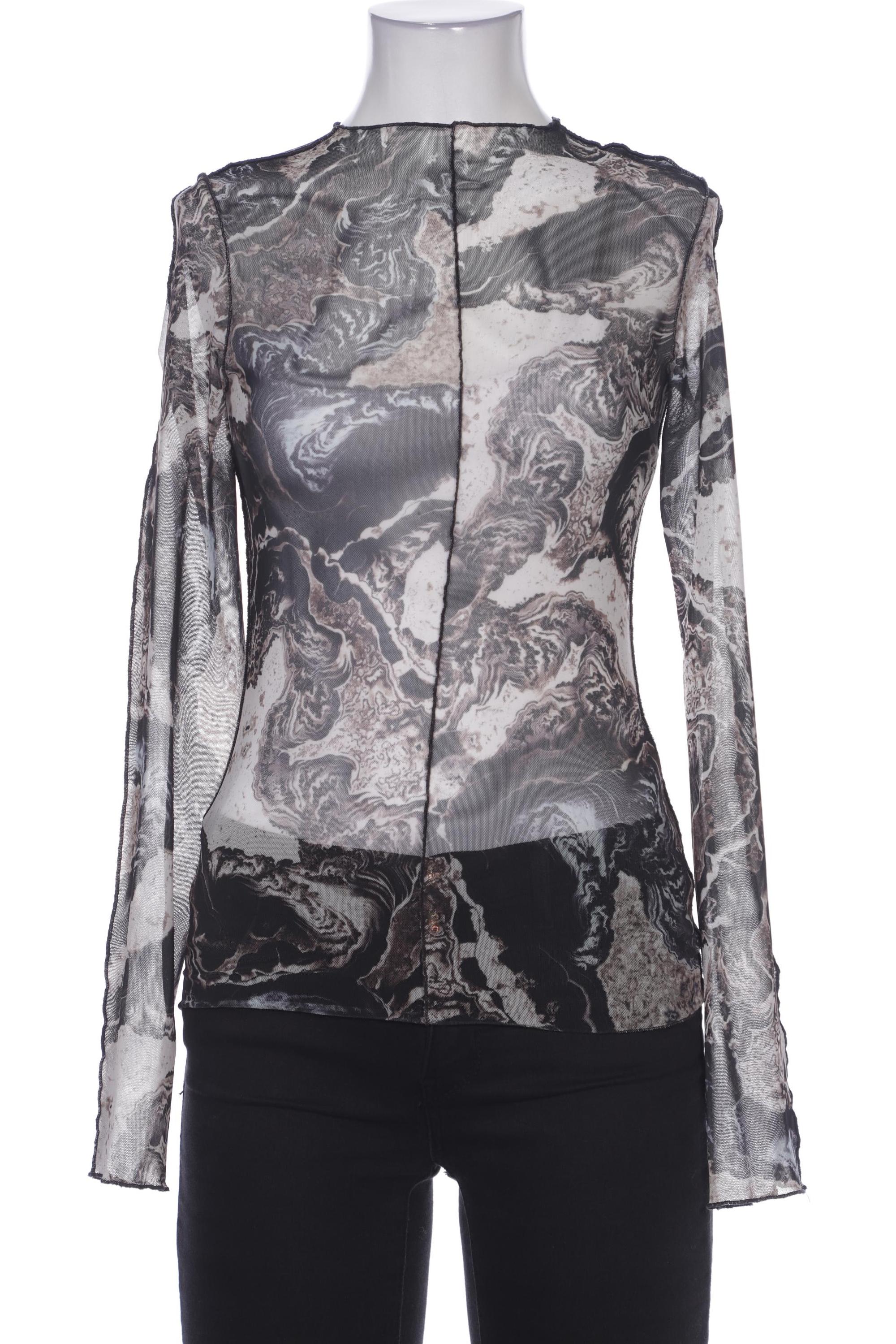 

Monki Damen Langarmshirt, grün, Gr. 34