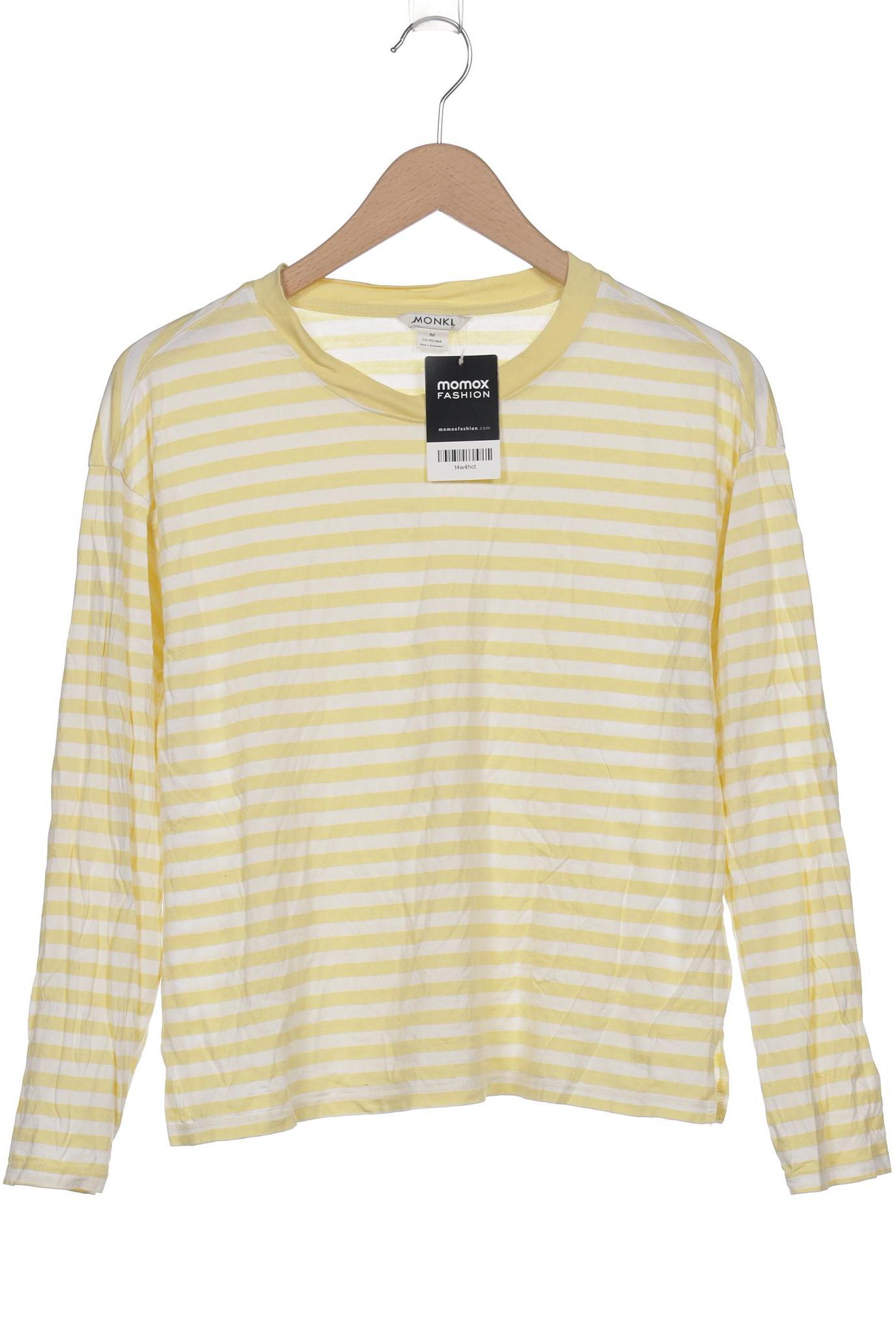 

Monki Damen Langarmshirt, gelb, Gr. 38