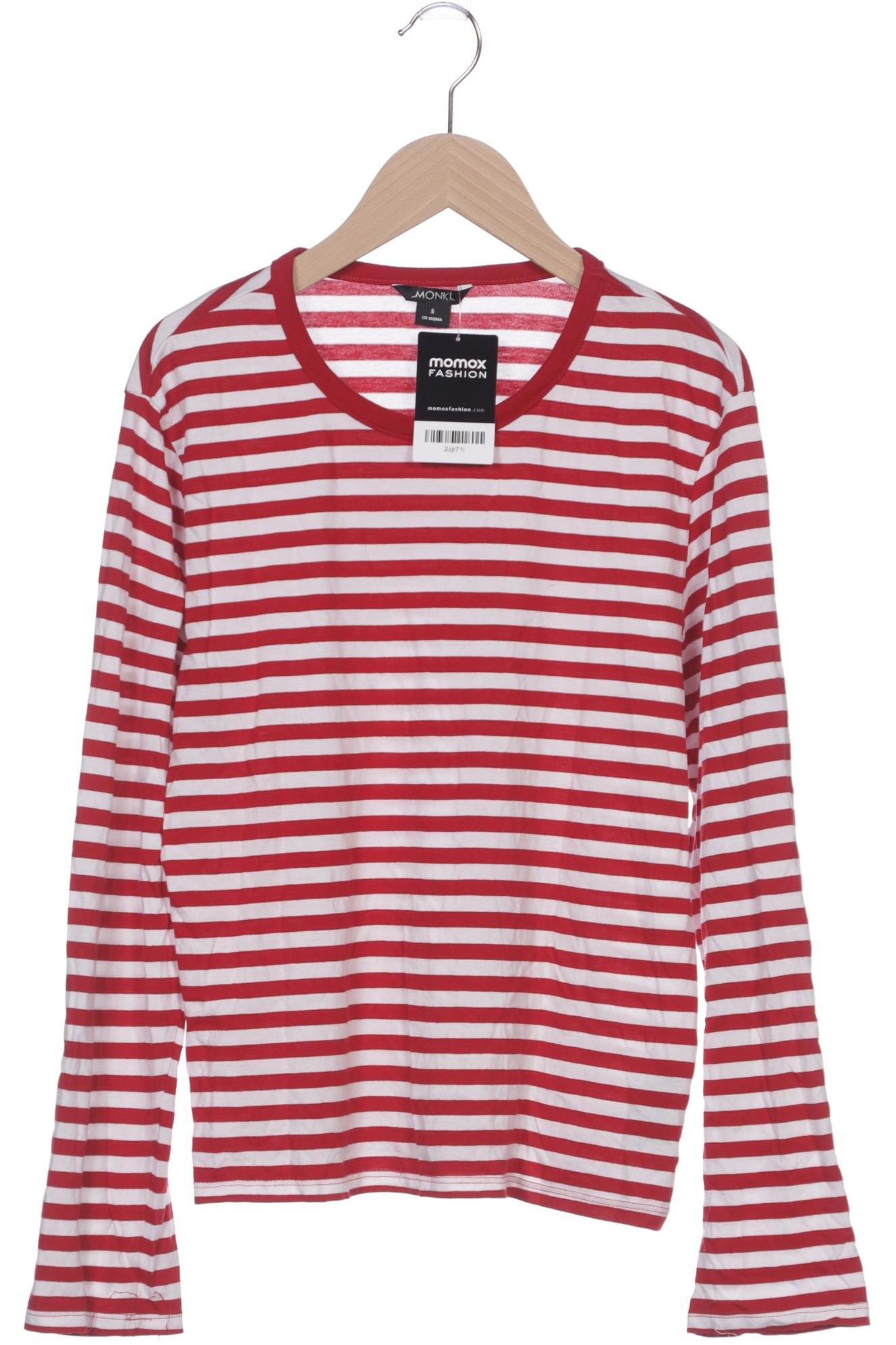 

Monki Damen Langarmshirt, rot, Gr. 36