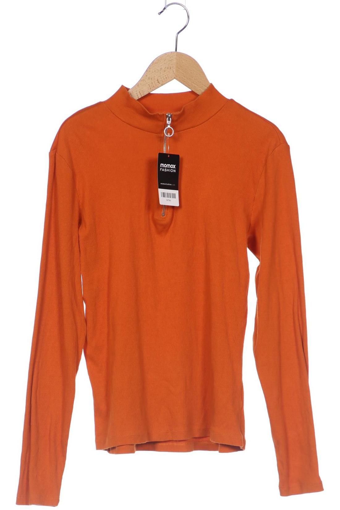 

Monki Damen Langarmshirt, orange, Gr. 38