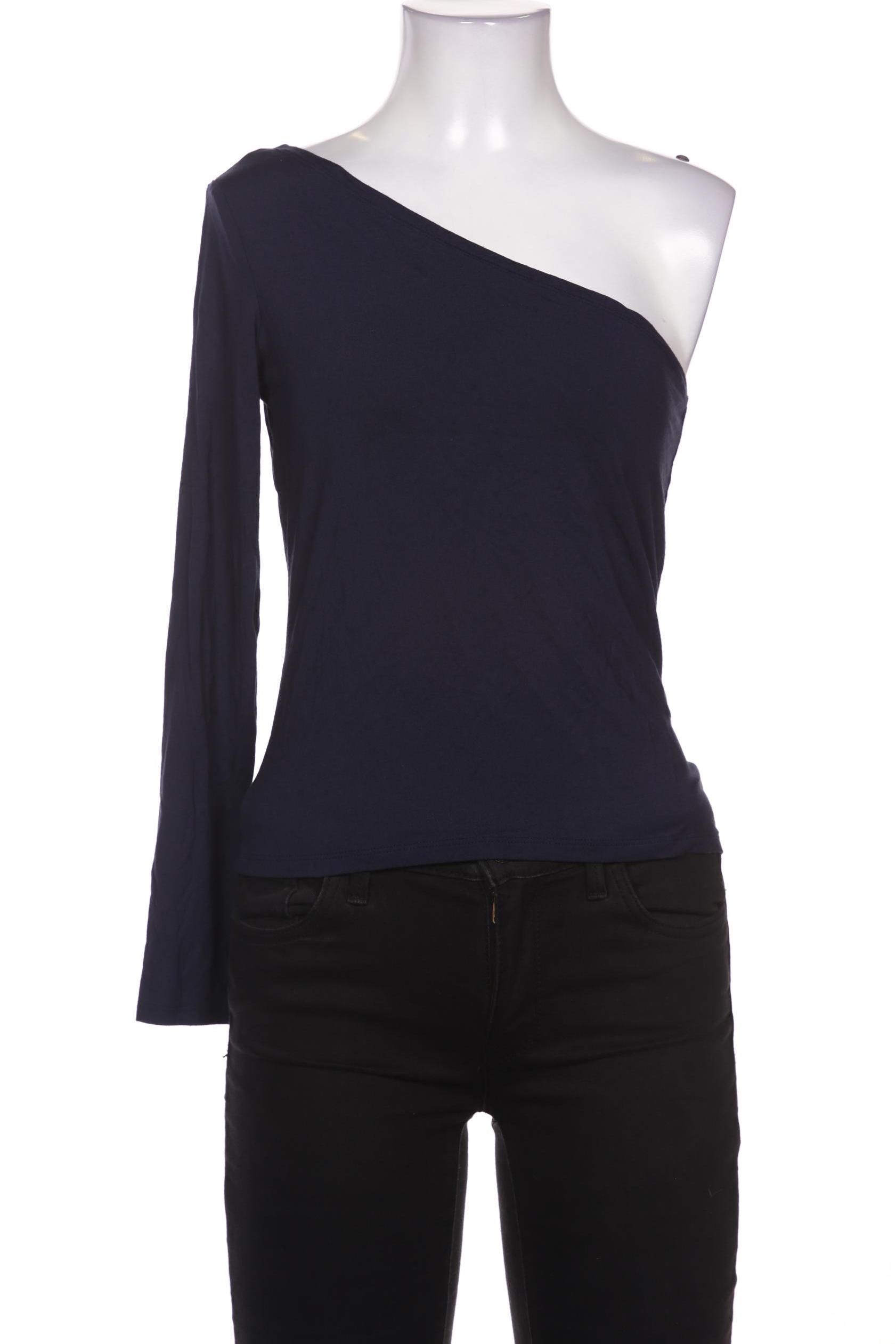 Thumbnail - Monki Damen Langarmshirt, marineblau, Gr. 36
