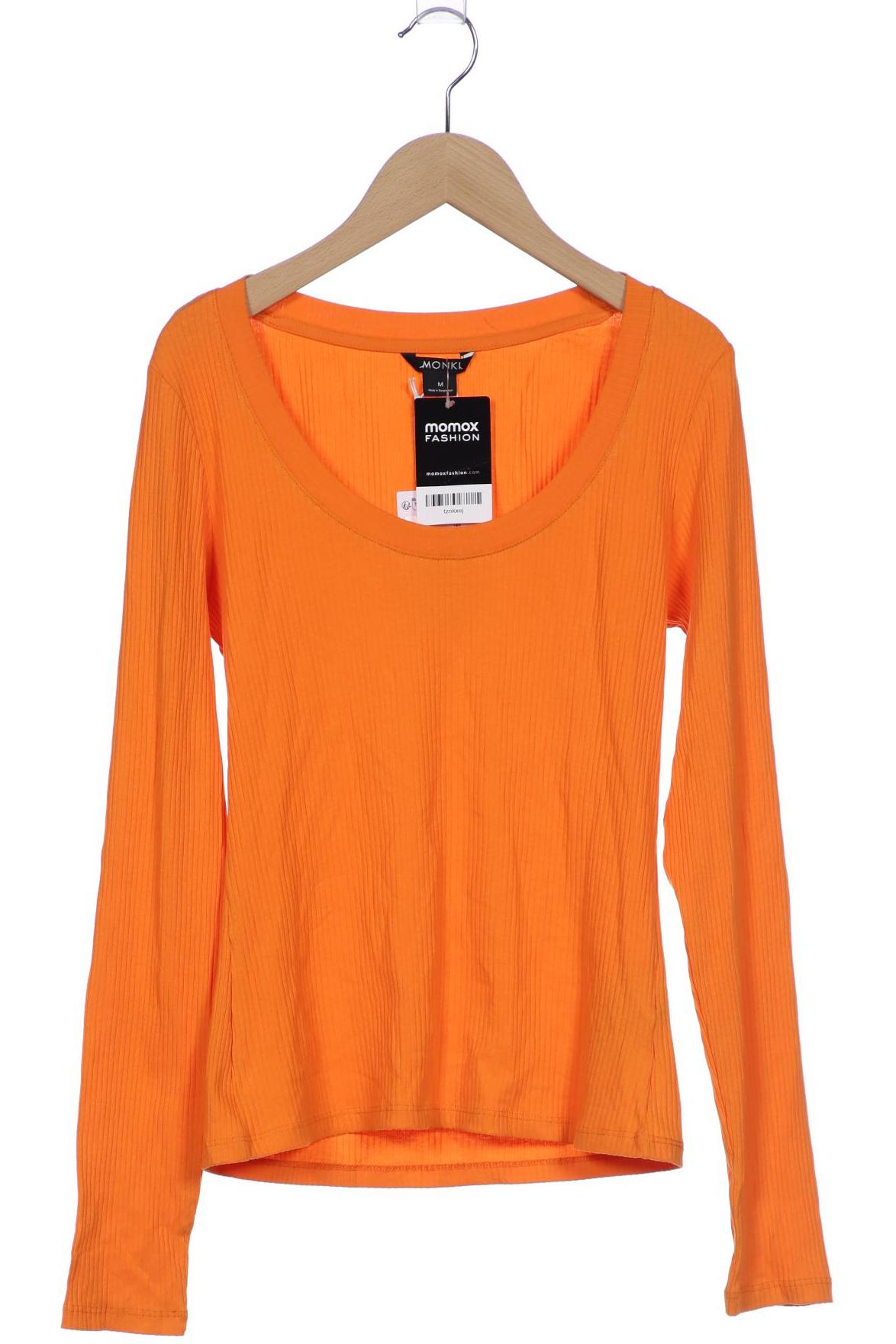 

Monki Damen Langarmshirt, orange, Gr. 38