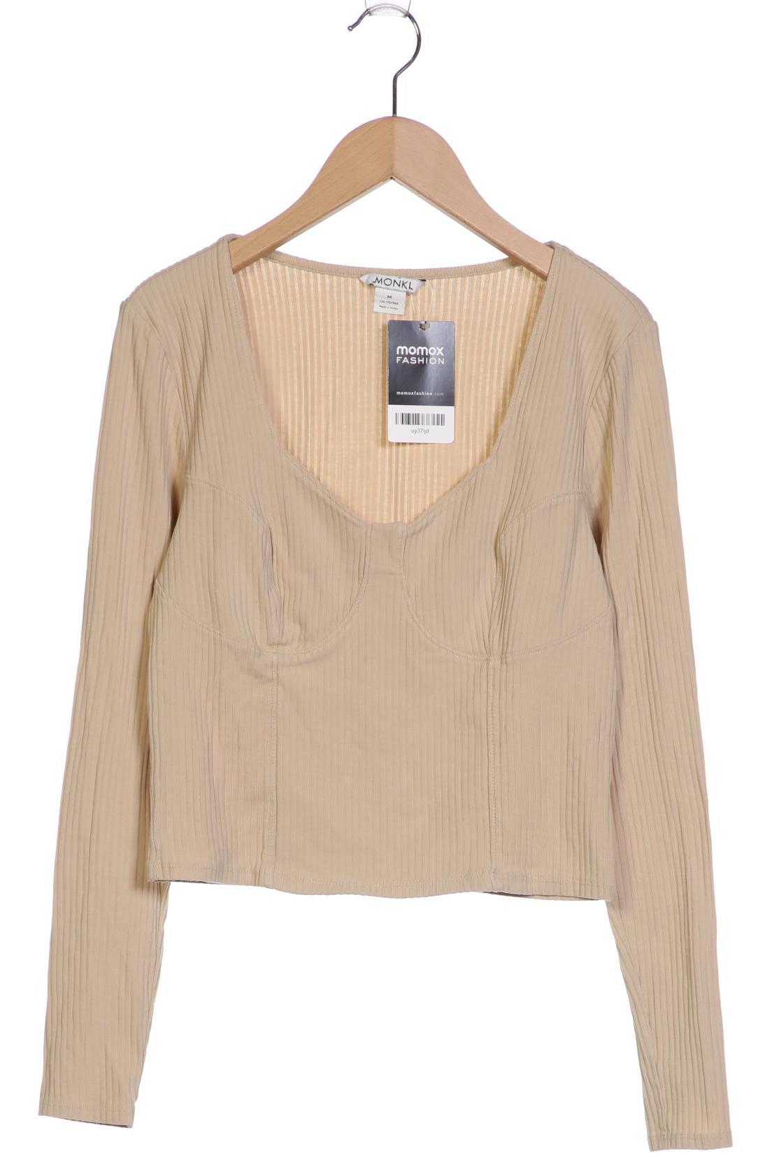 

MONKI Damen Langarmshirt, beige