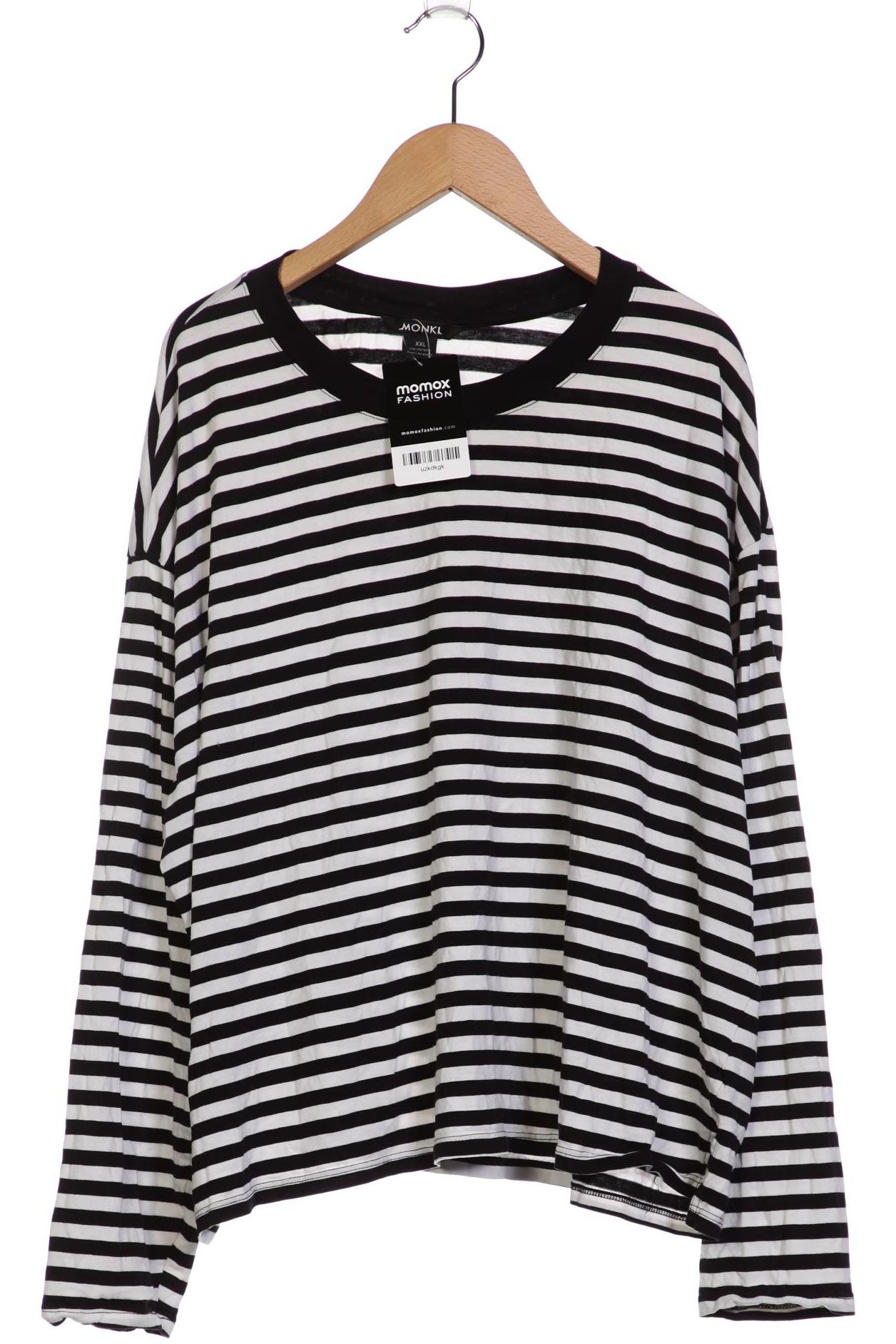 

Monki Damen Langarmshirt, schwarz, Gr. 46