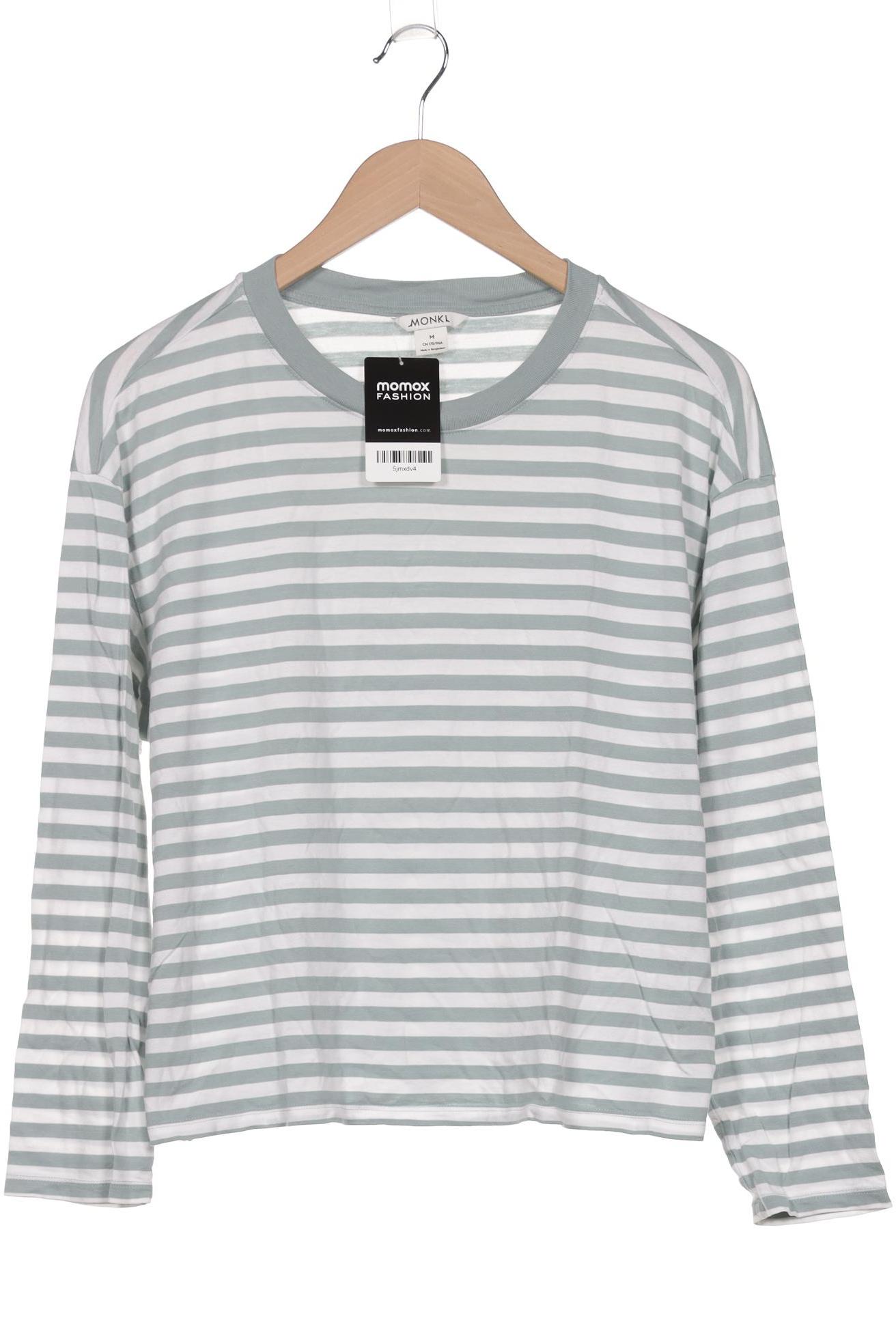 

Monki Damen Langarmshirt, hellgrün, Gr. 38