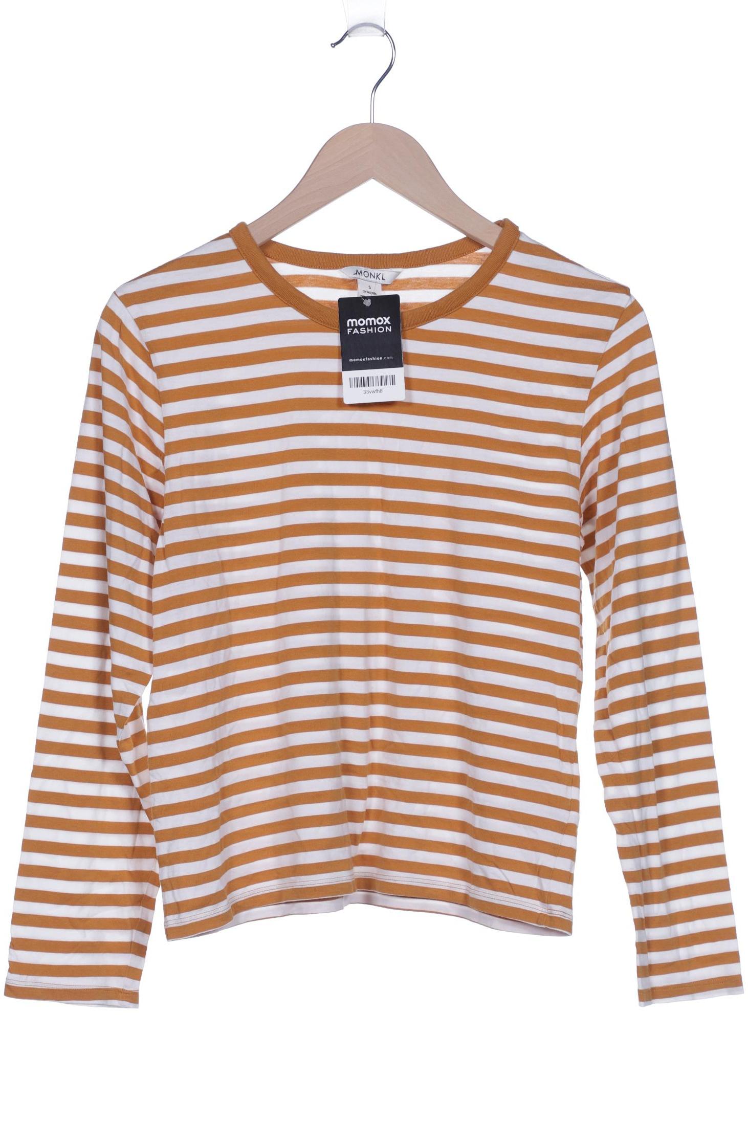 

Monki Damen Langarmshirt, orange, Gr. 36