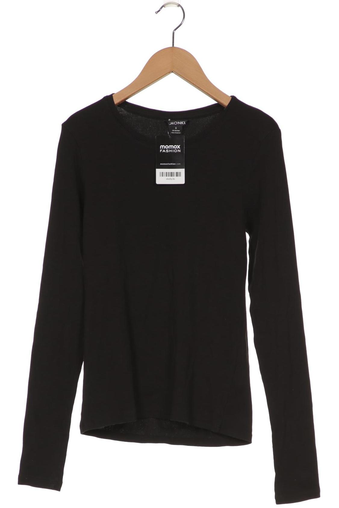 

MONKI Damen Langarmshirt, schwarz