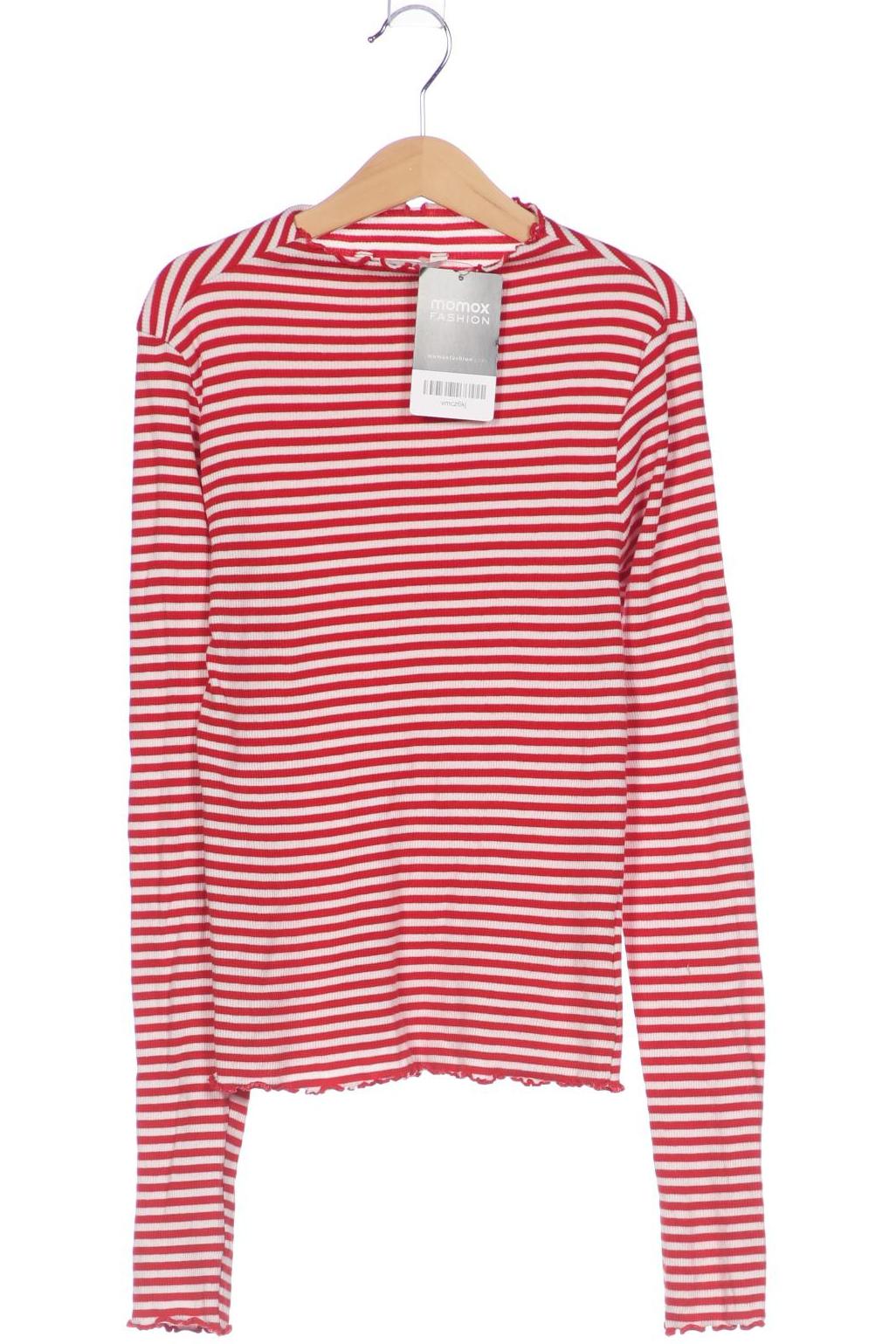 

Monki Damen Langarmshirt, rot, Gr. 36