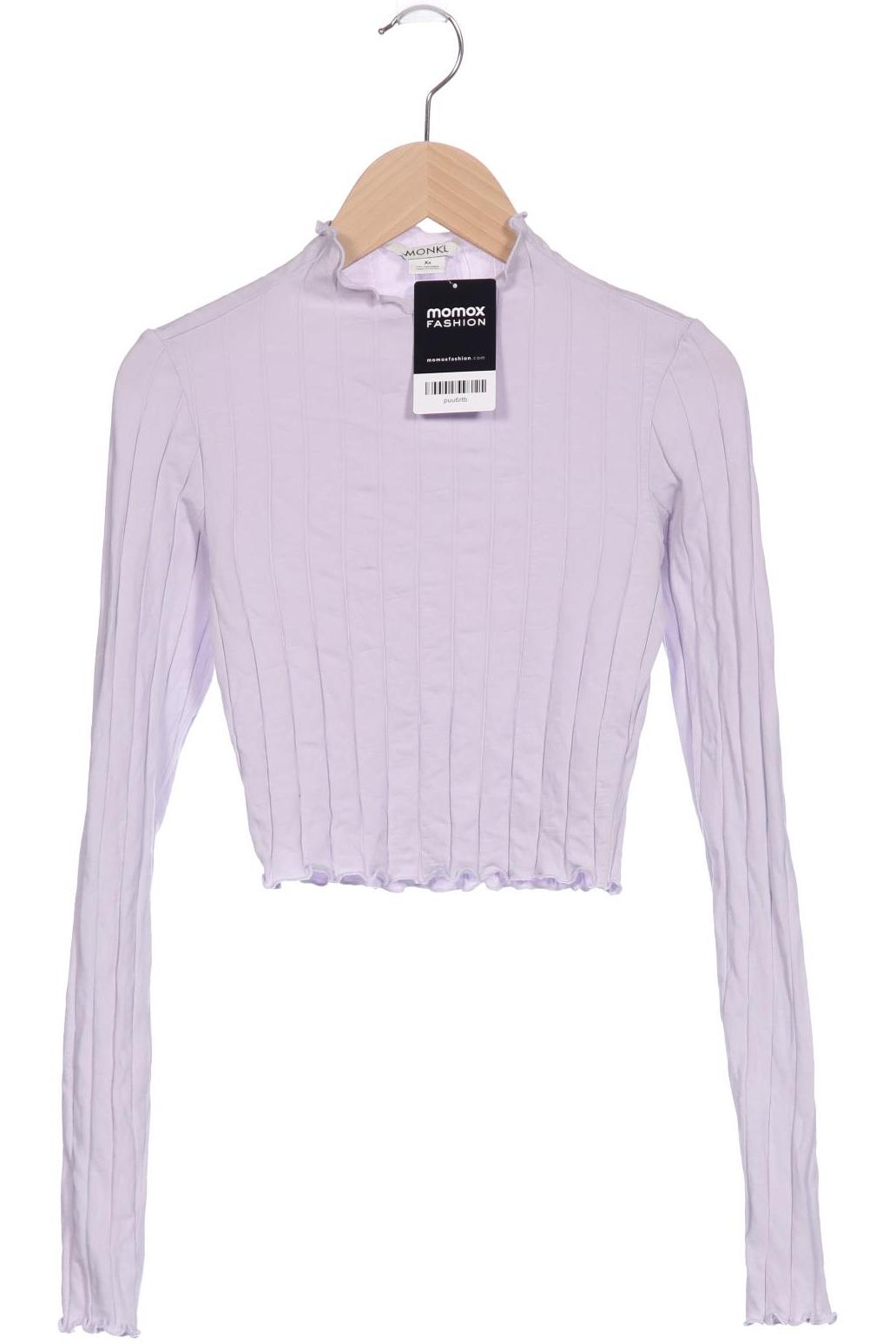 

Monki Damen Langarmshirt, flieder, Gr. 34