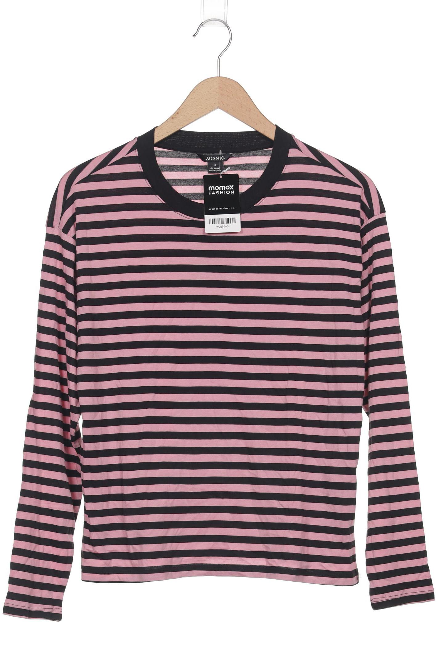 

Monki Damen Langarmshirt, pink, Gr. 36