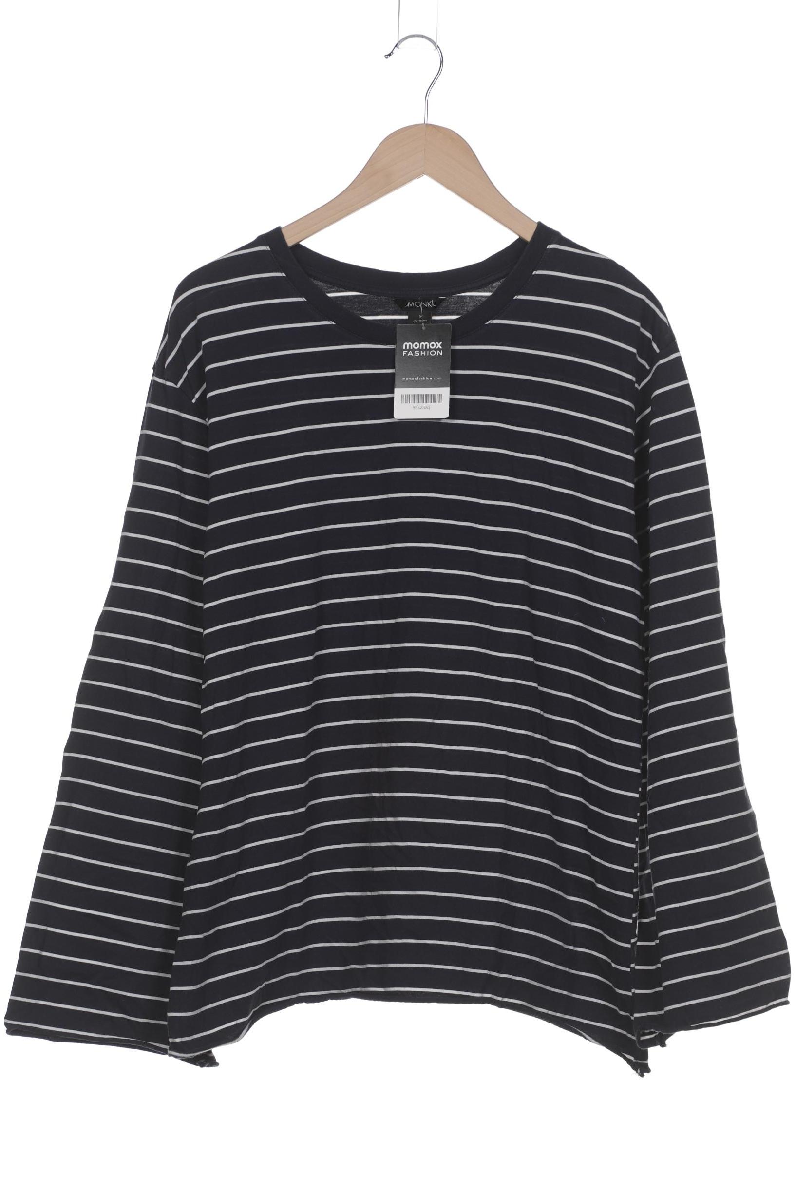 

Monki Damen Langarmshirt, marineblau, Gr. 38