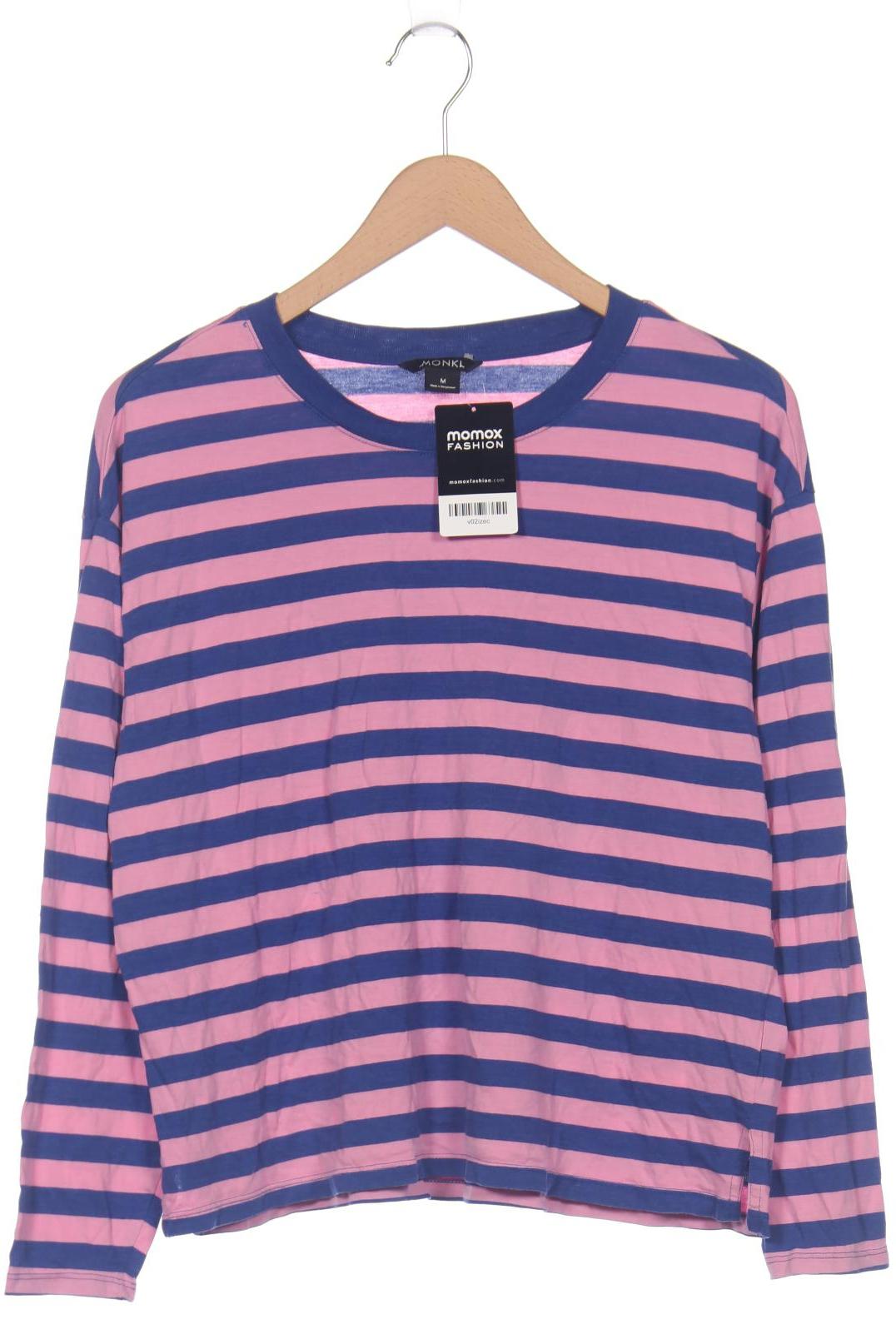 

Monki Damen Langarmshirt, blau, Gr. 38