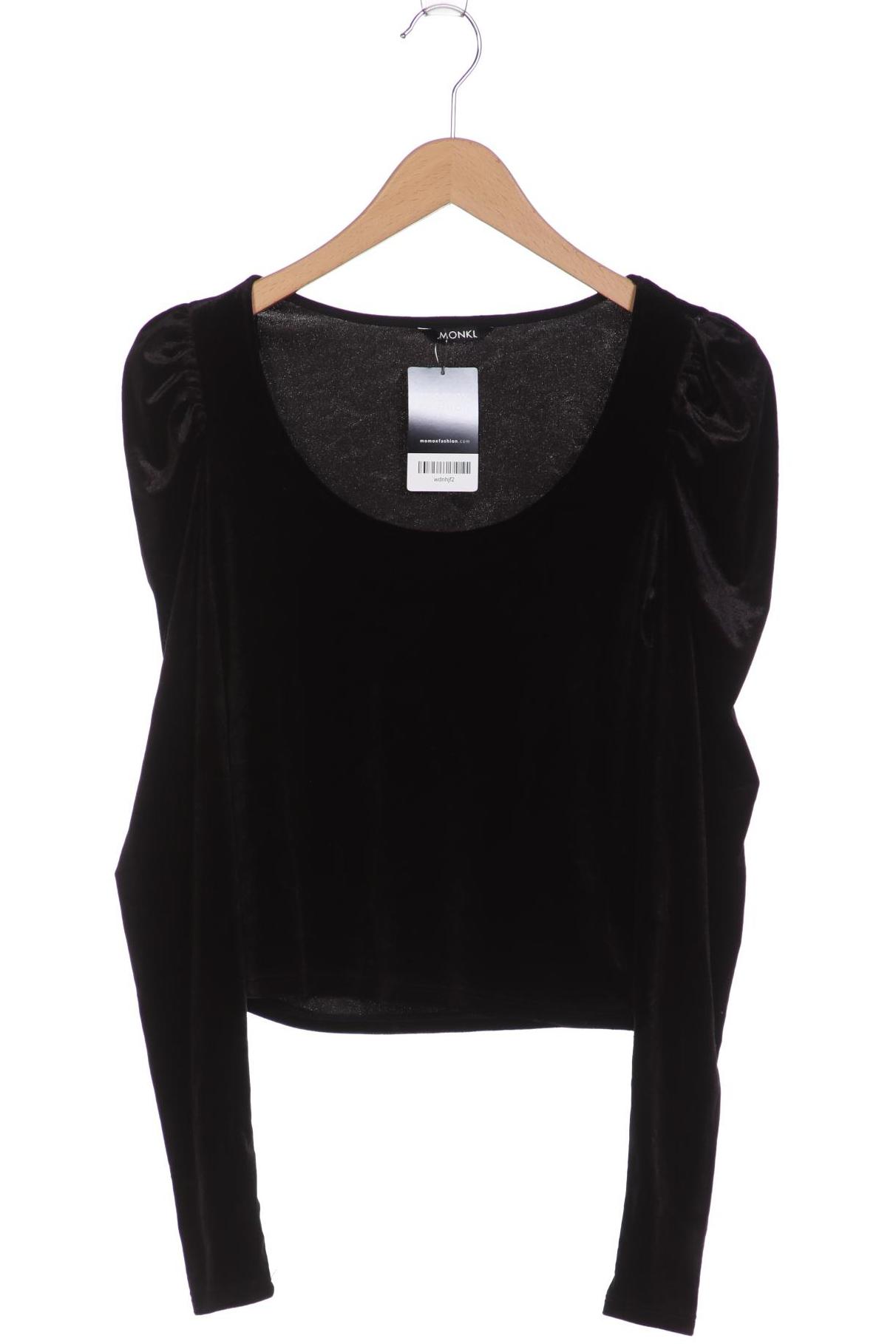 

MONKI Damen Langarmshirt, schwarz