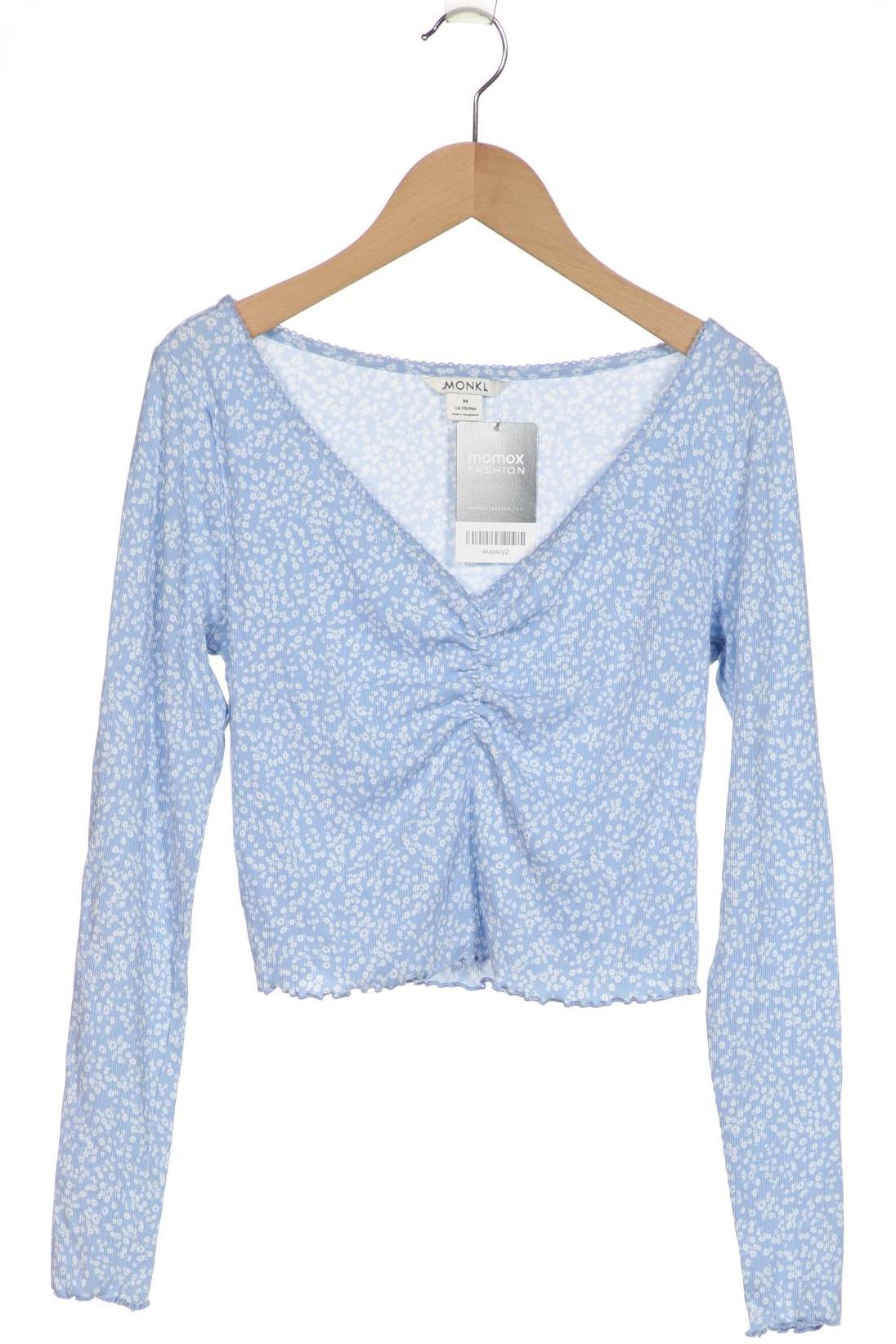 

MONKI Damen Langarmshirt, hellblau