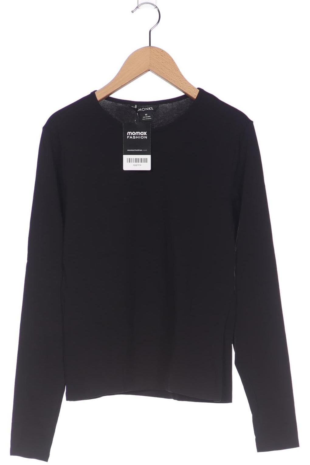 

Monki Damen Langarmshirt, schwarz, Gr. 38