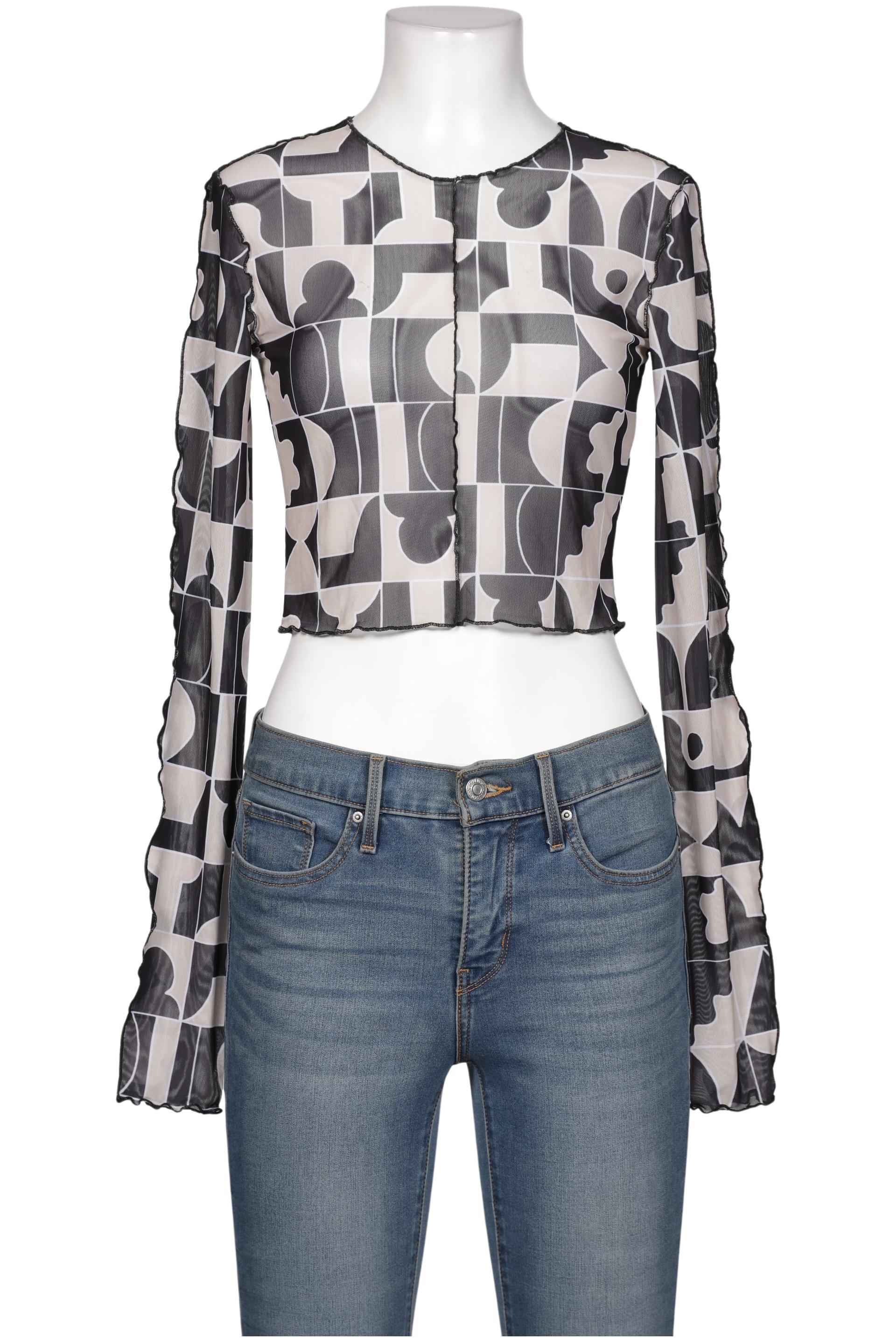 

Monki Damen Langarmshirt, mehrfarbig, Gr. 38