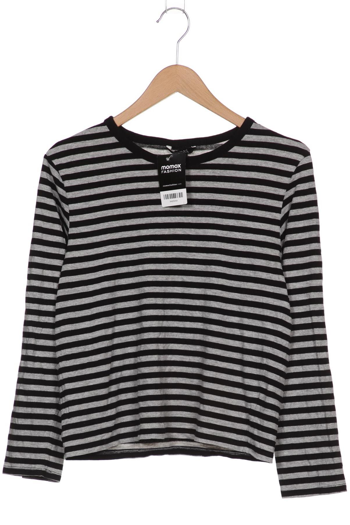 

MONKI Damen Langarmshirt, grau