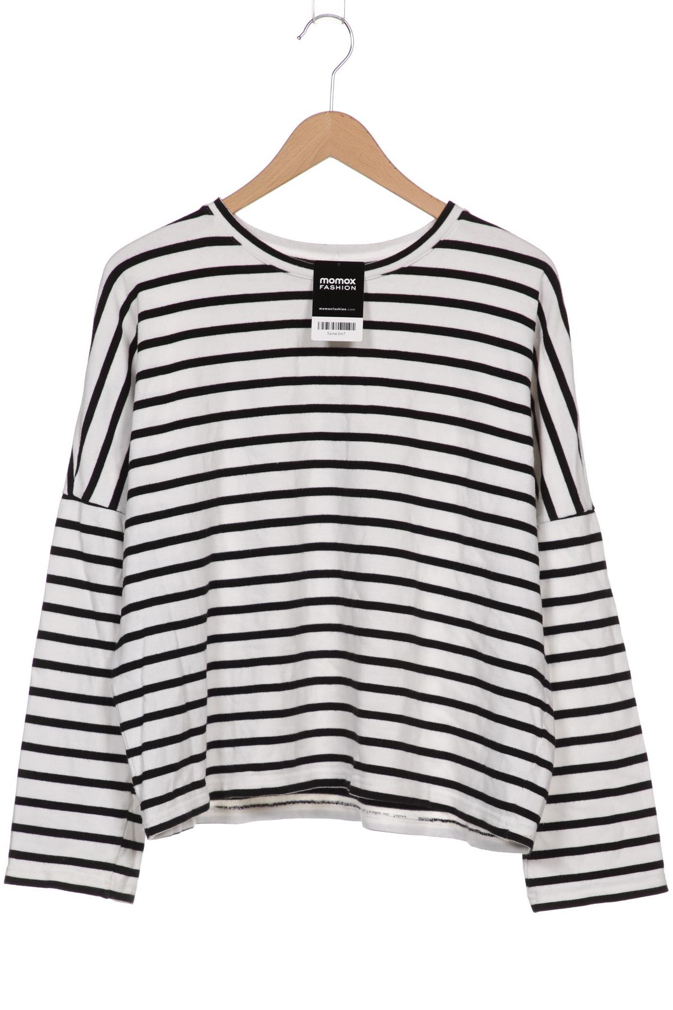 

Monki Damen Langarmshirt, weiß, Gr. 38