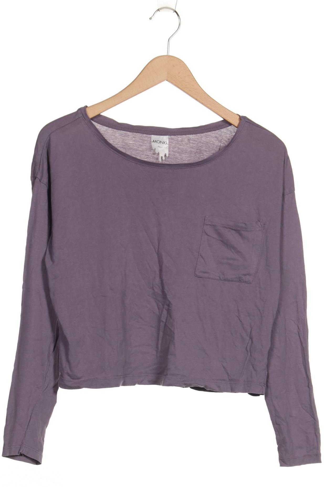 

Monki Damen Langarmshirt, flieder, Gr. 36