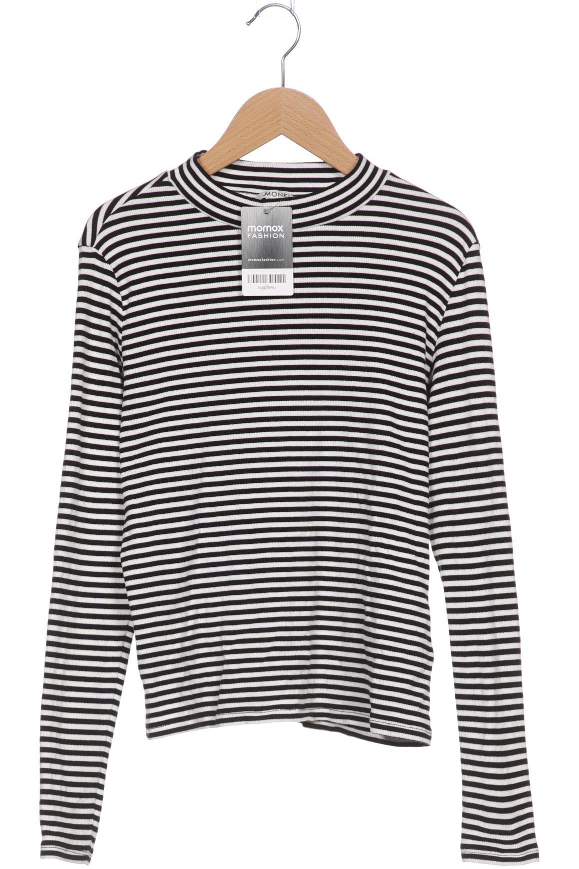 

Monki Damen Langarmshirt, weiß, Gr. 42