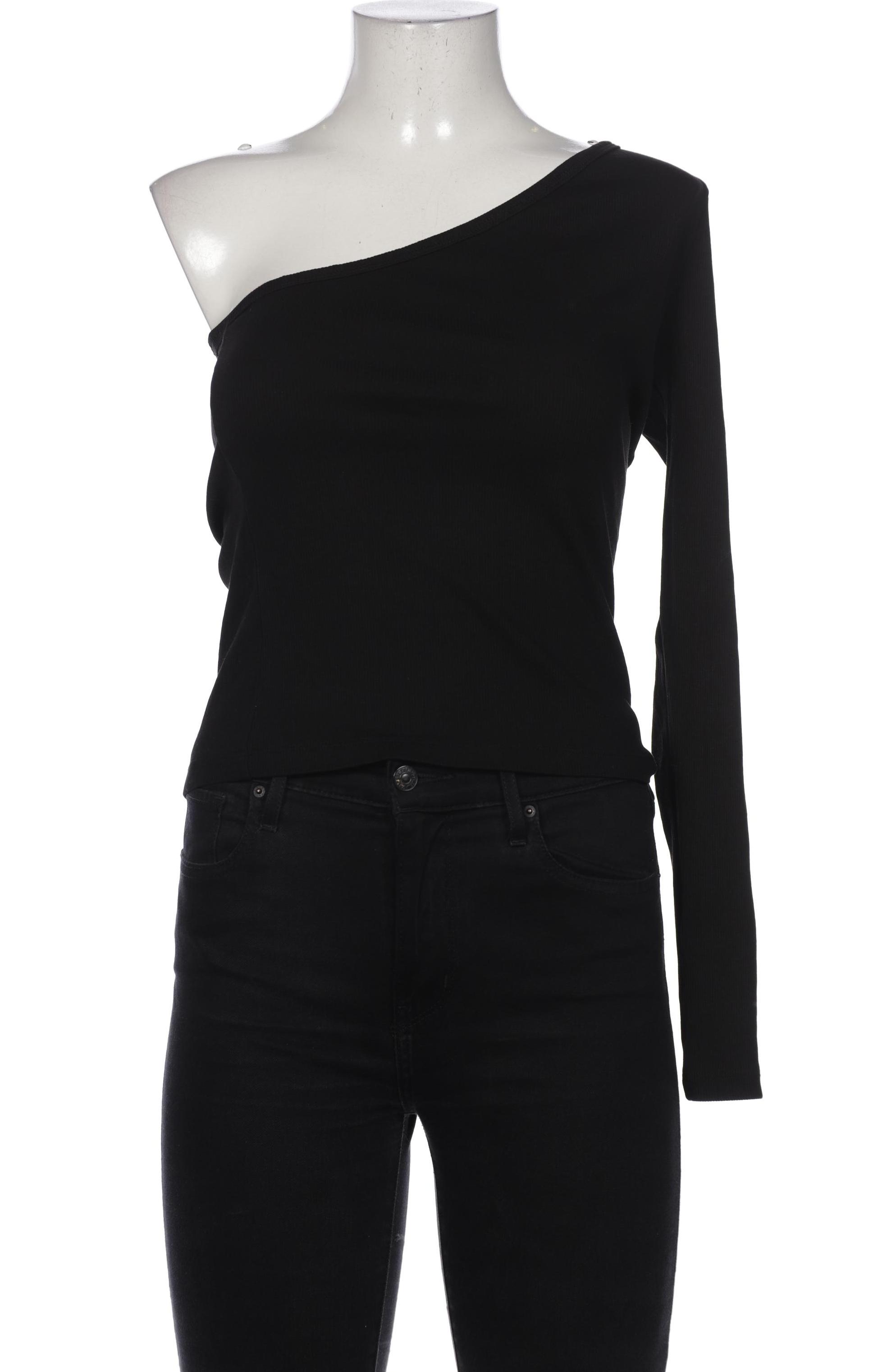 

Monki Damen Langarmshirt, schwarz, Gr. 42
