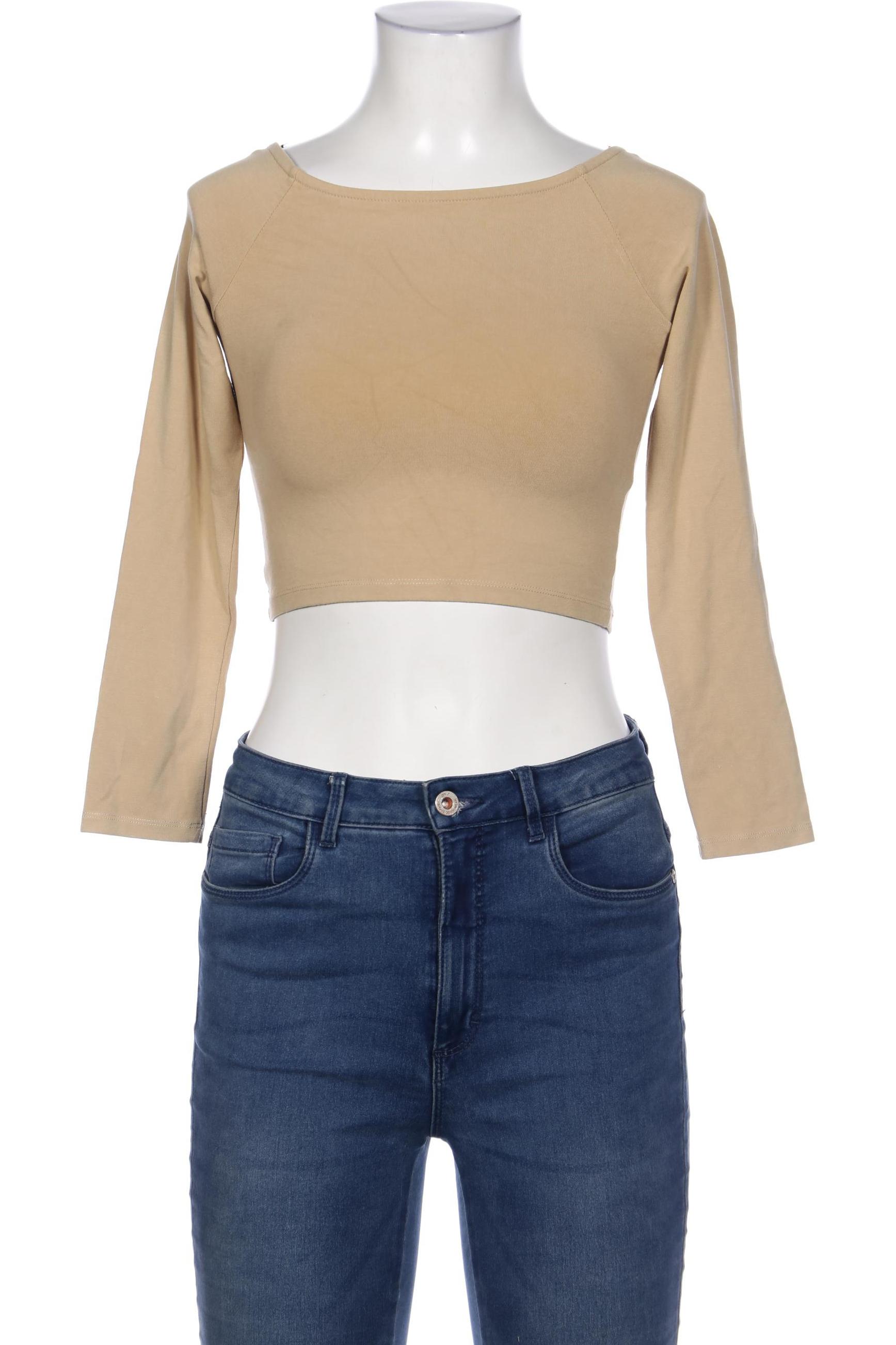 

MONKI Damen Langarmshirt, beige