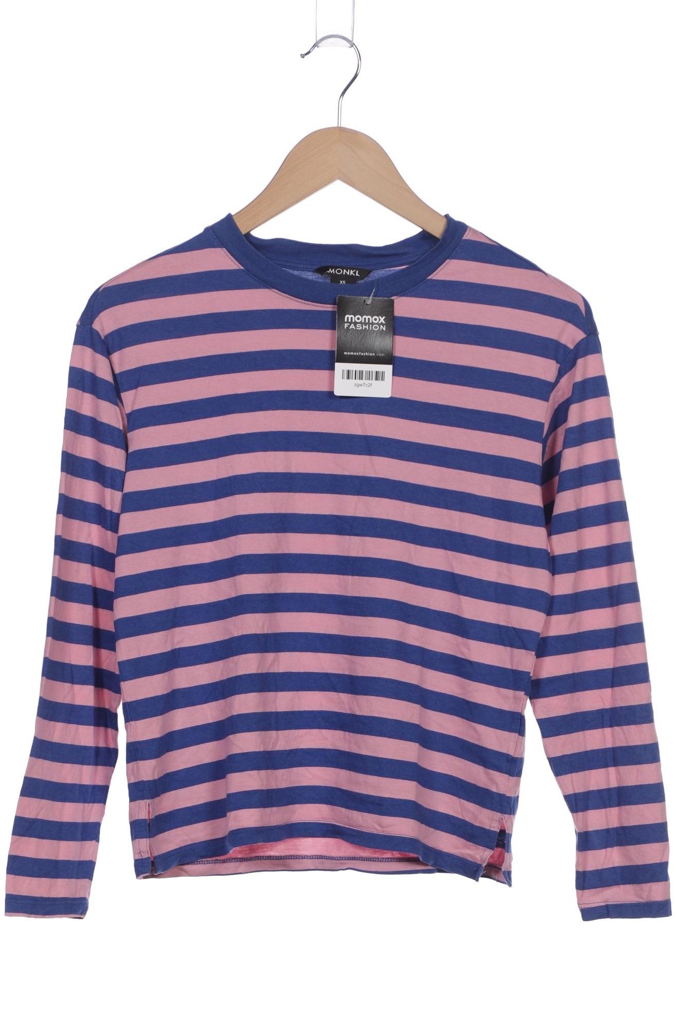 

Monki Damen Langarmshirt, pink, Gr. 34