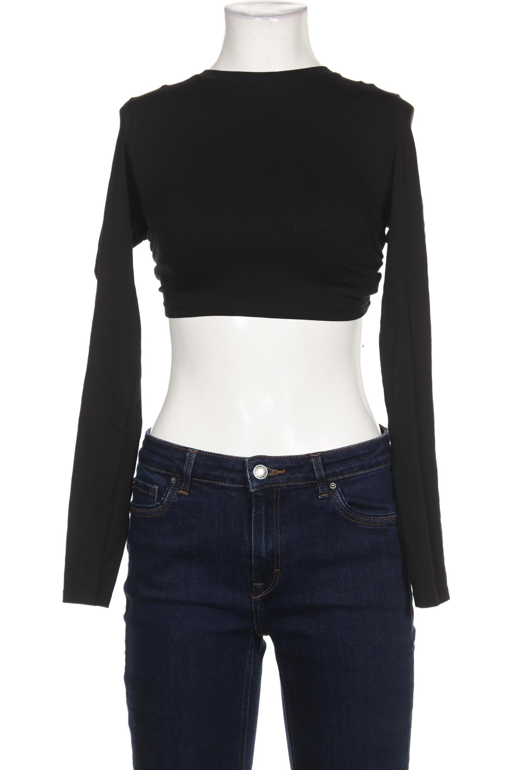 

MONKI Damen Langarmshirt, schwarz
