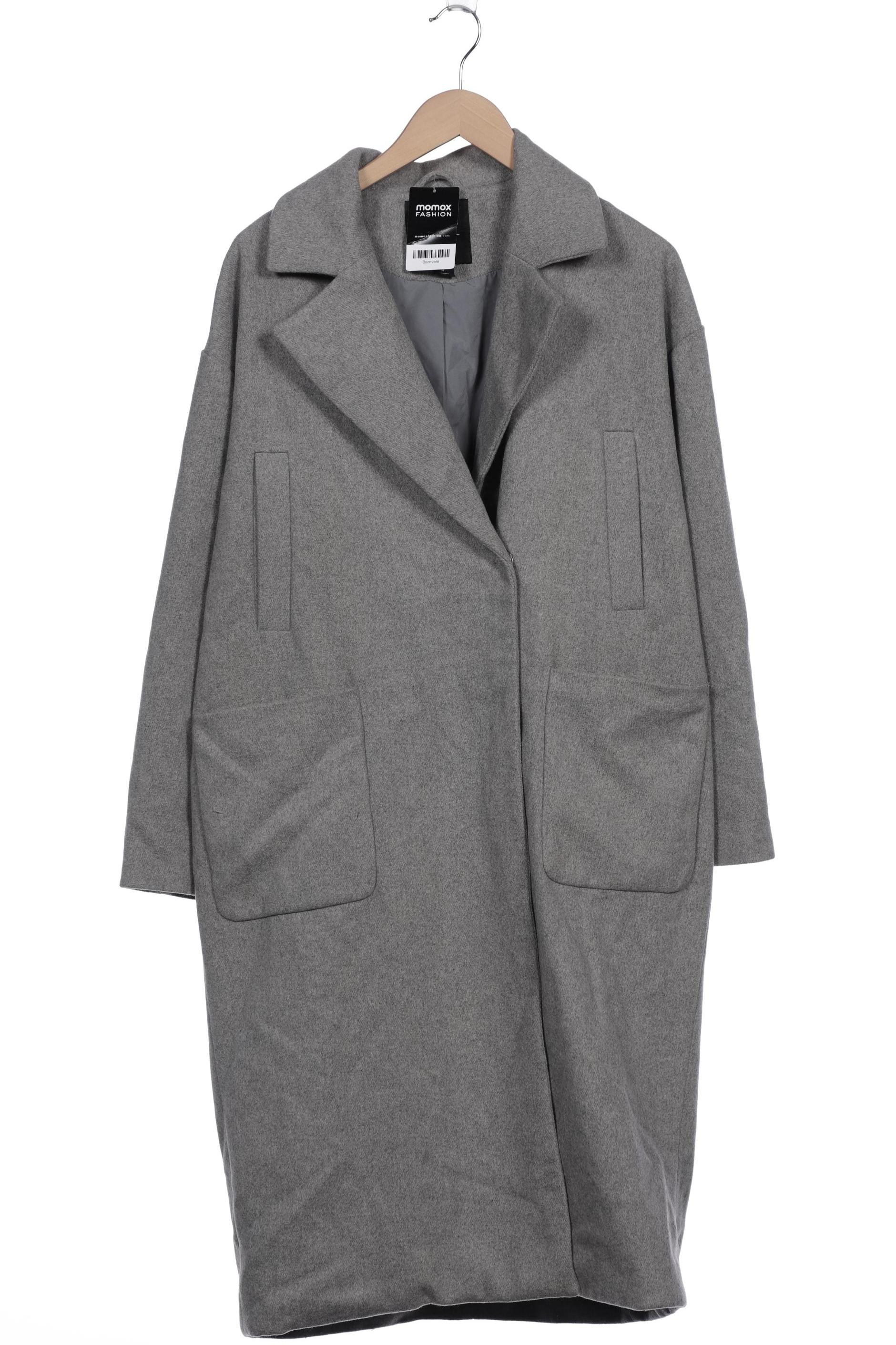 

Monki Damen Mantel, grau, Gr. 38