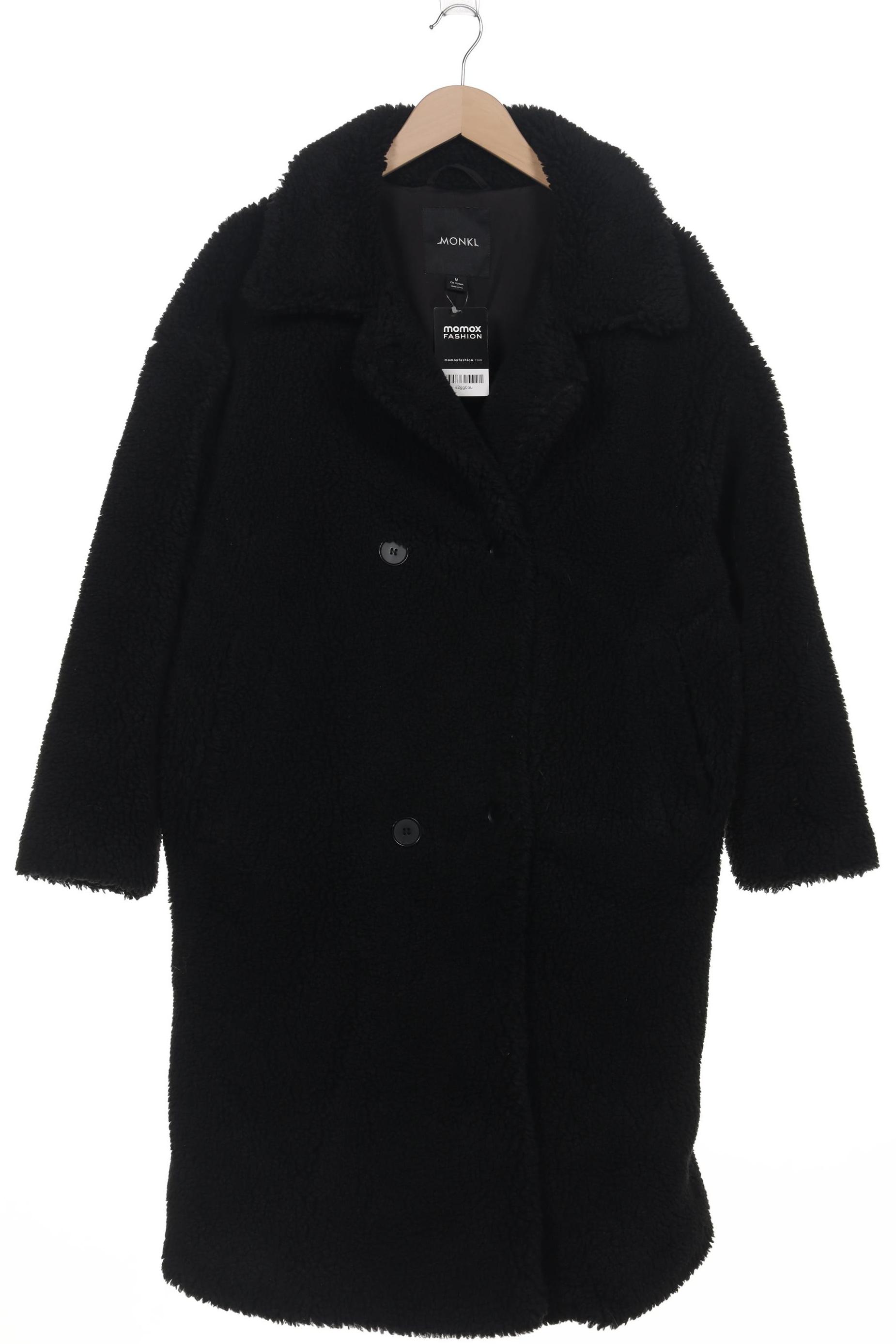 

Monki Damen Mantel, schwarz, Gr. 38