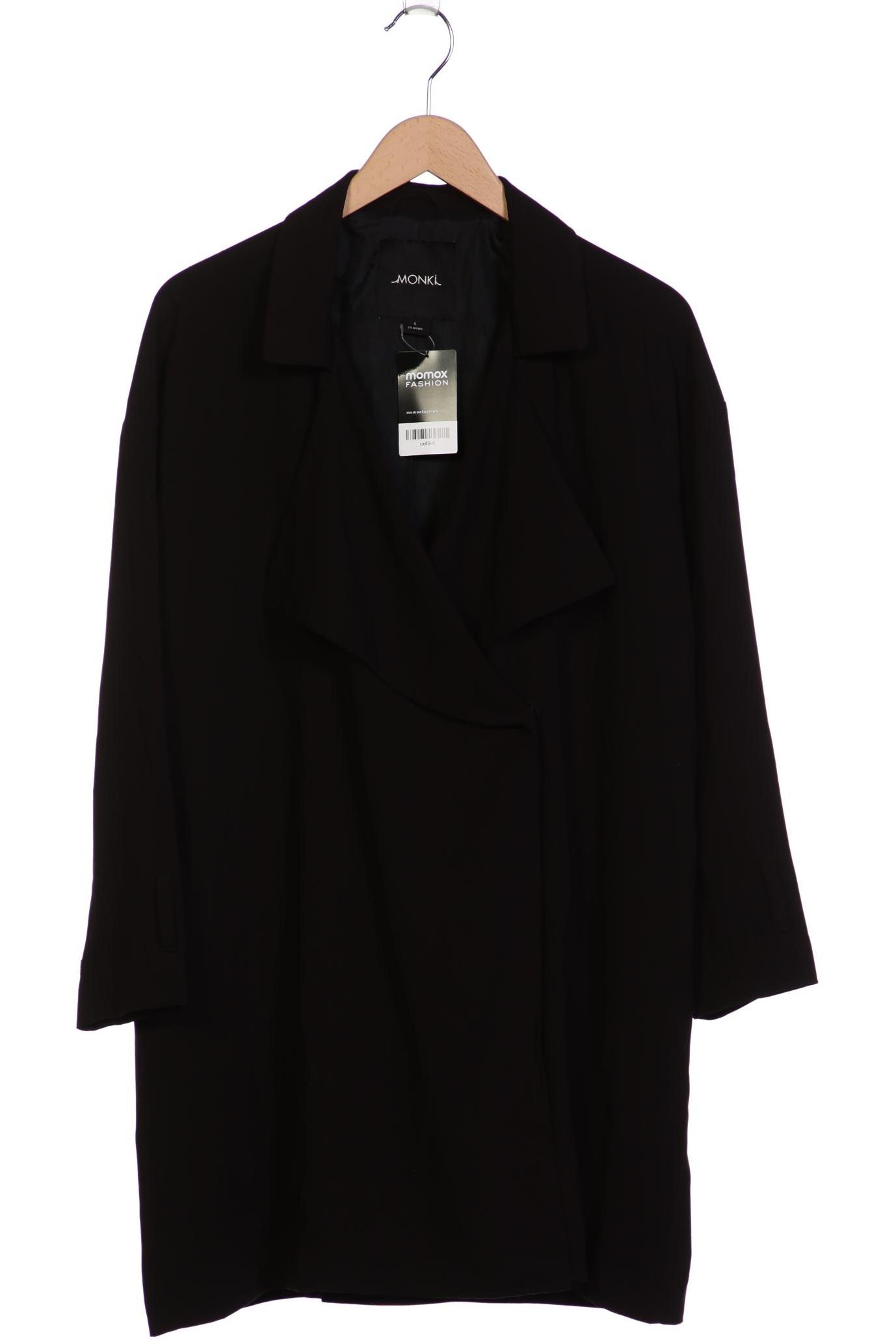 

Monki Damen Mantel, schwarz, Gr. 36