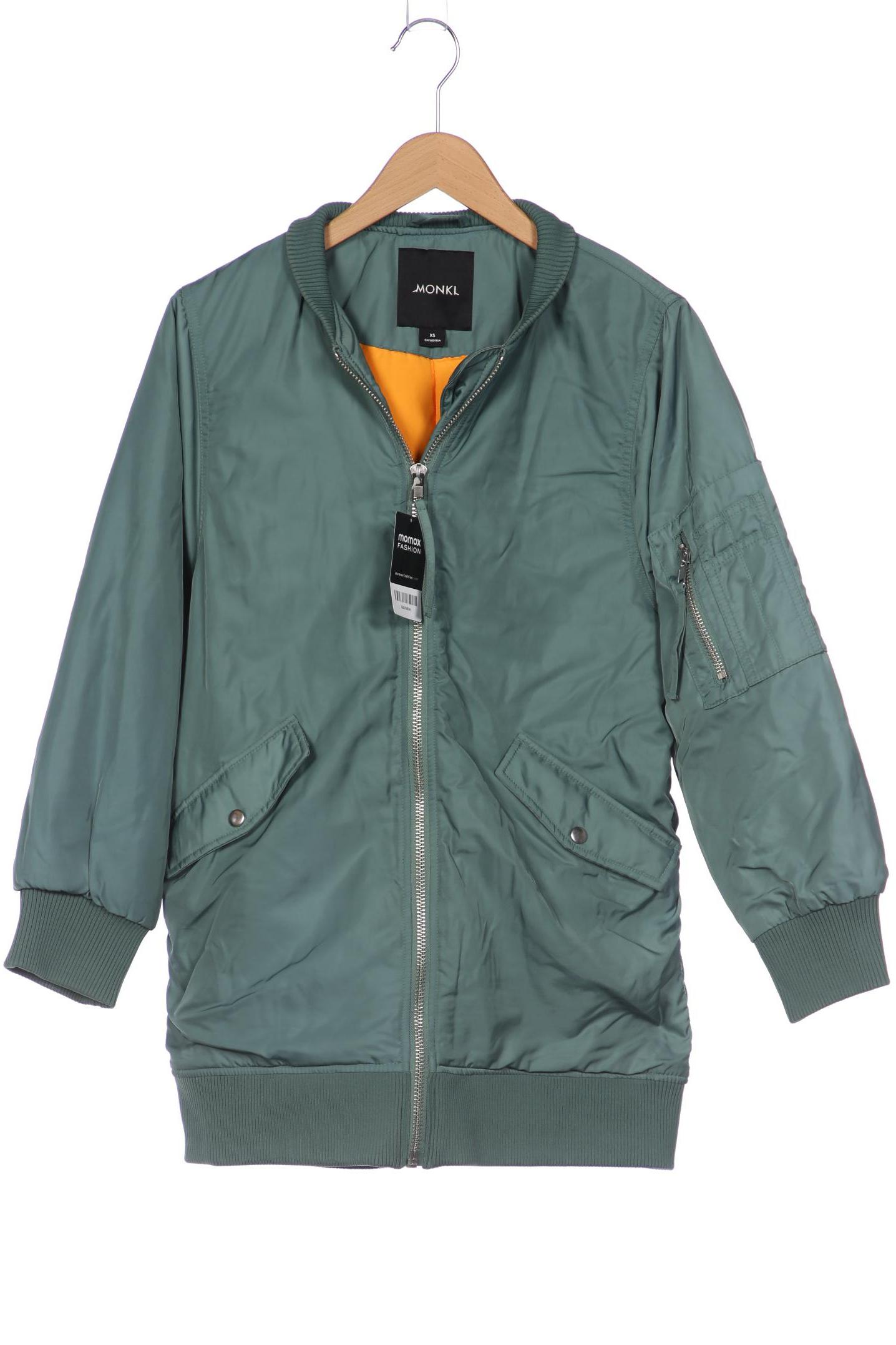 

Monki Damen Mantel, grün, Gr. 34