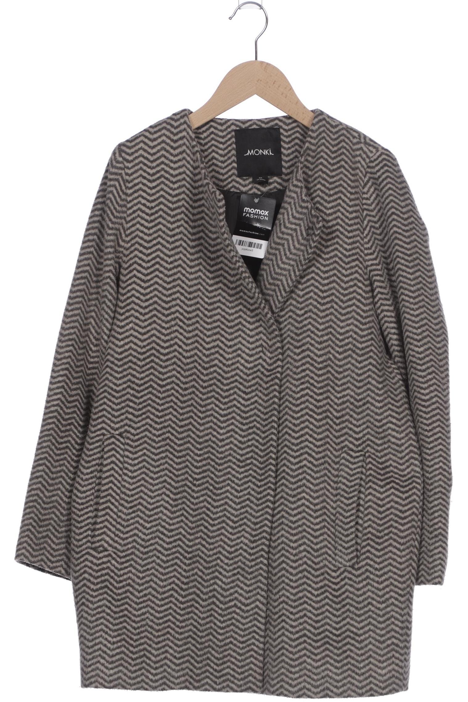 

Monki Damen Mantel, grau, Gr. 34