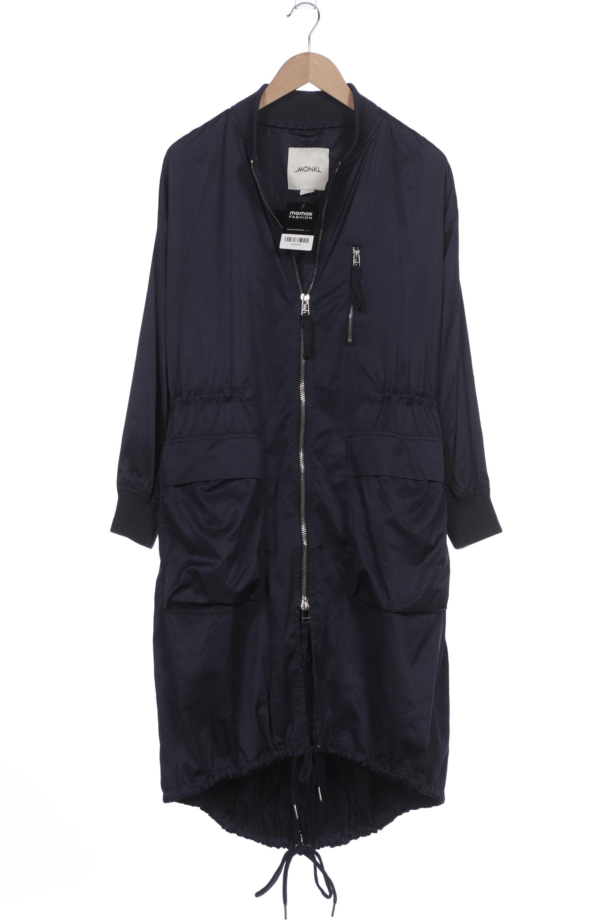 

Monki Damen Mantel, marineblau, Gr. 36