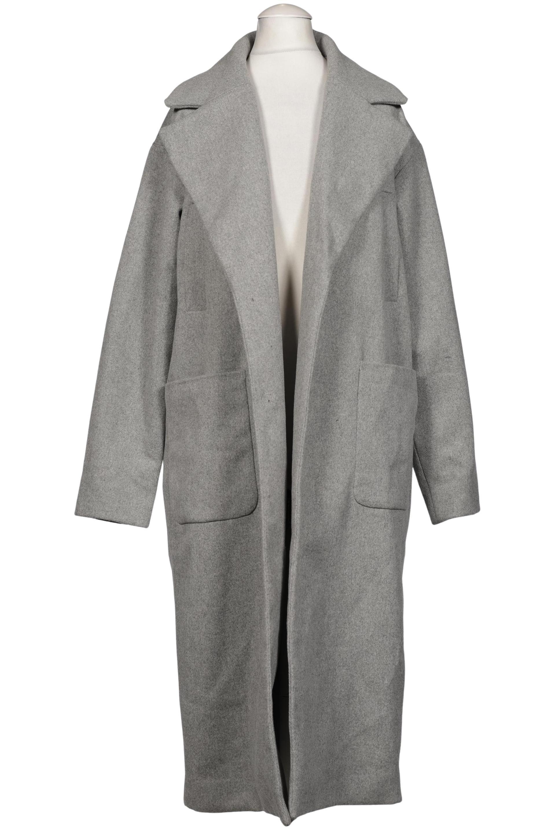 

Monki Damen Mantel, grau, Gr. 32